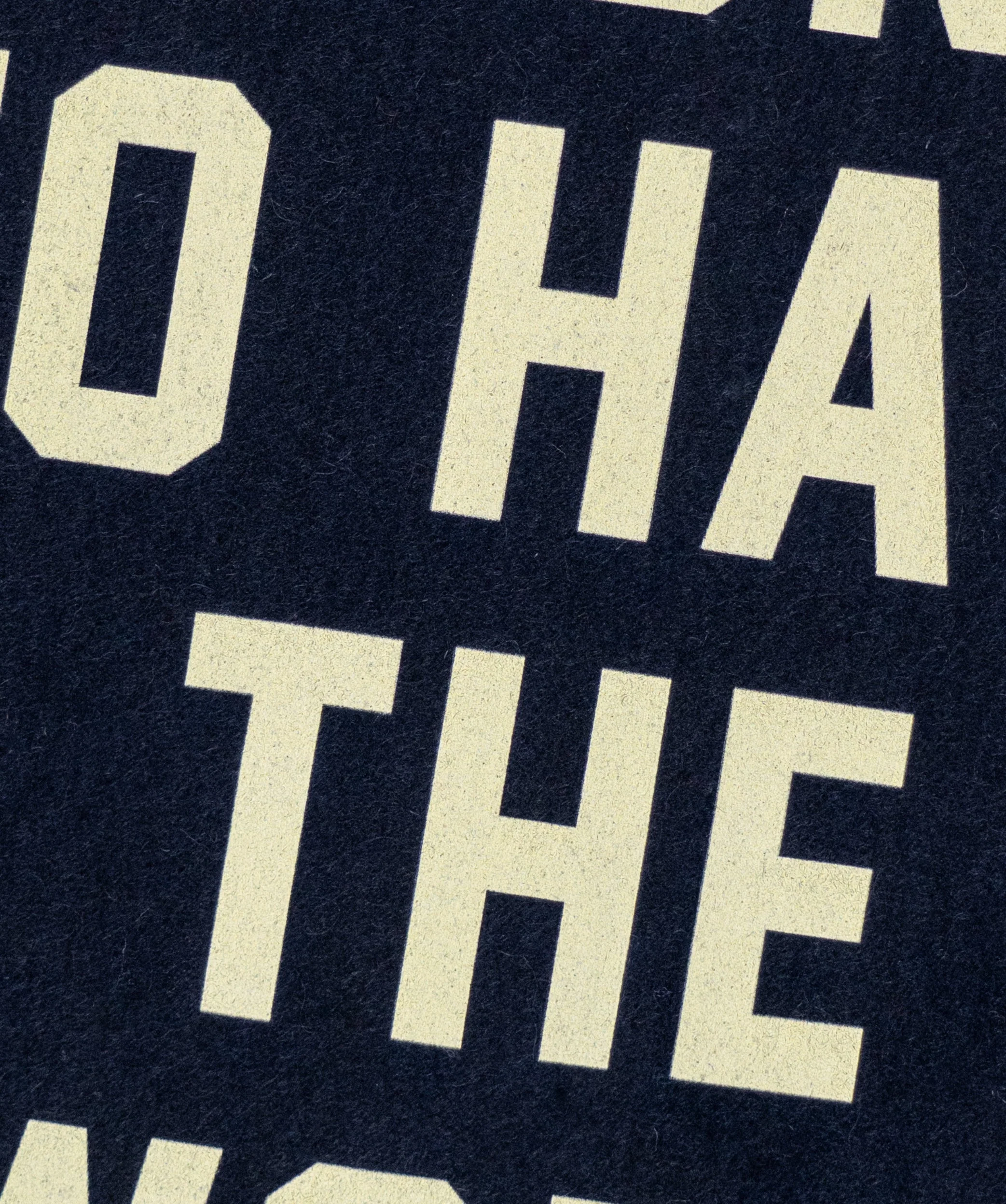 Lucky To Have The Work Camp Flag • Jason Isbell x Oxford Pennant - Image 4