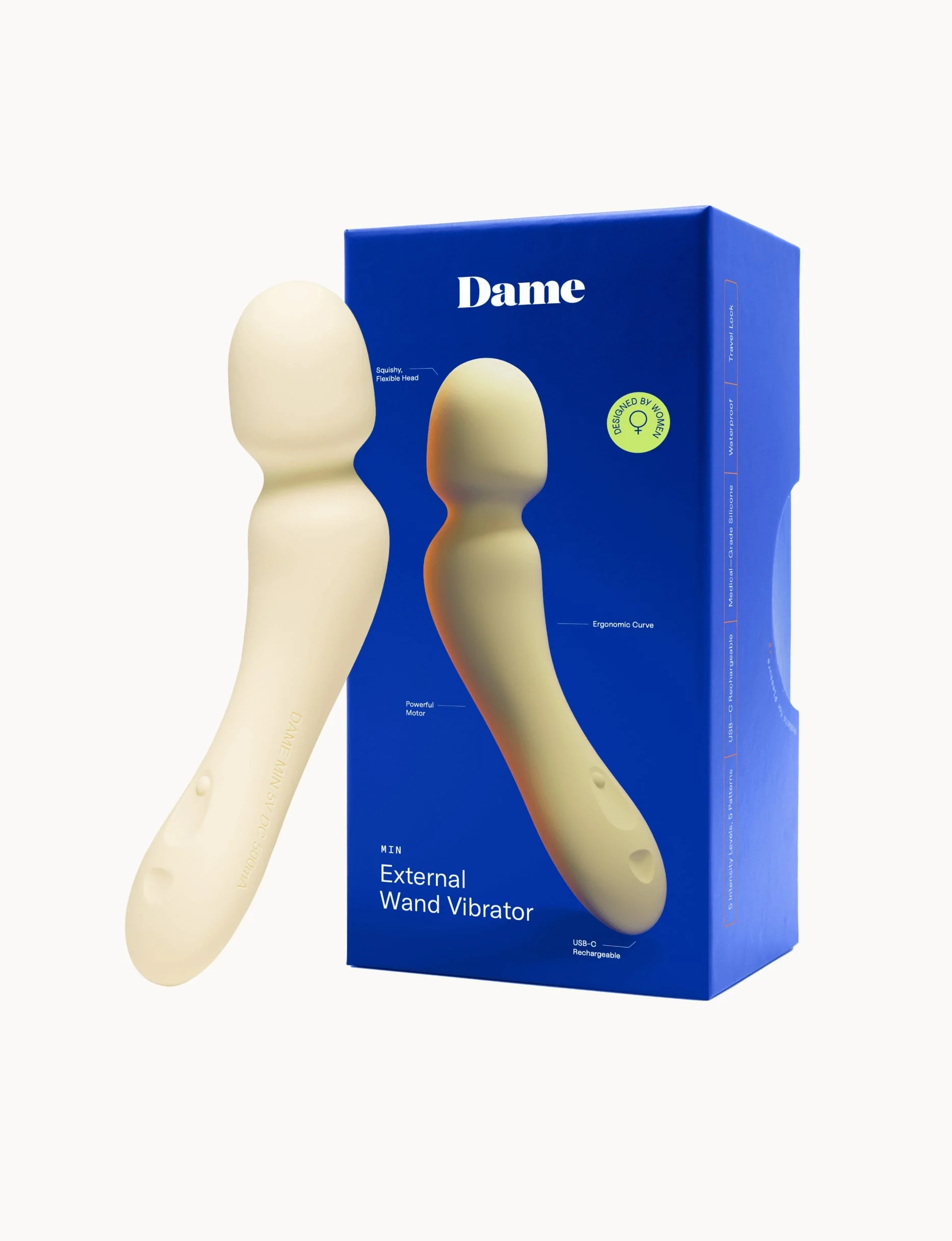 Min Mini Wand Vibrator by Dame Products - Image 6