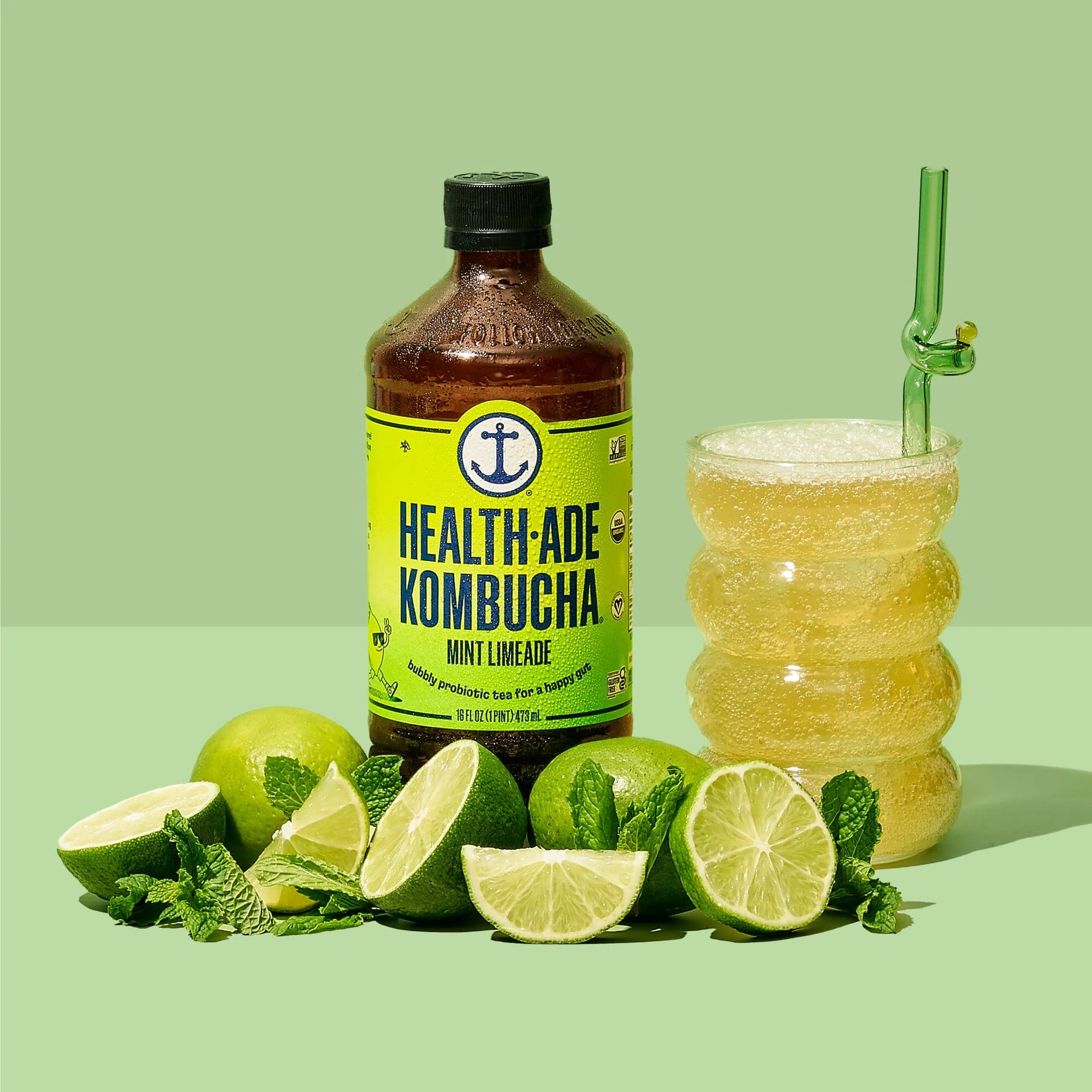 Mint Limeade Kombucha - Image 16
