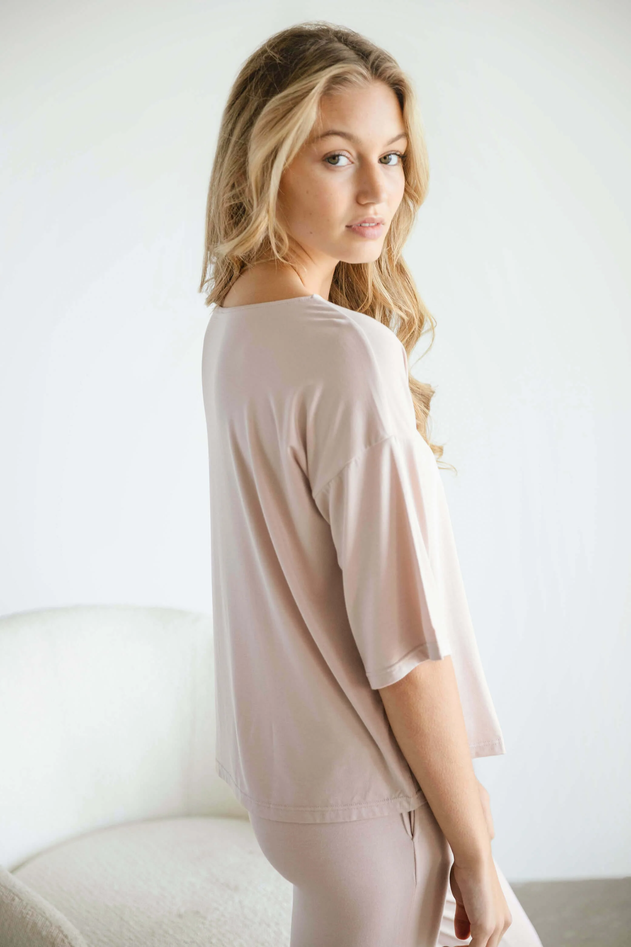Naked Modal Boatneck Tee | Last Chance - Image 10