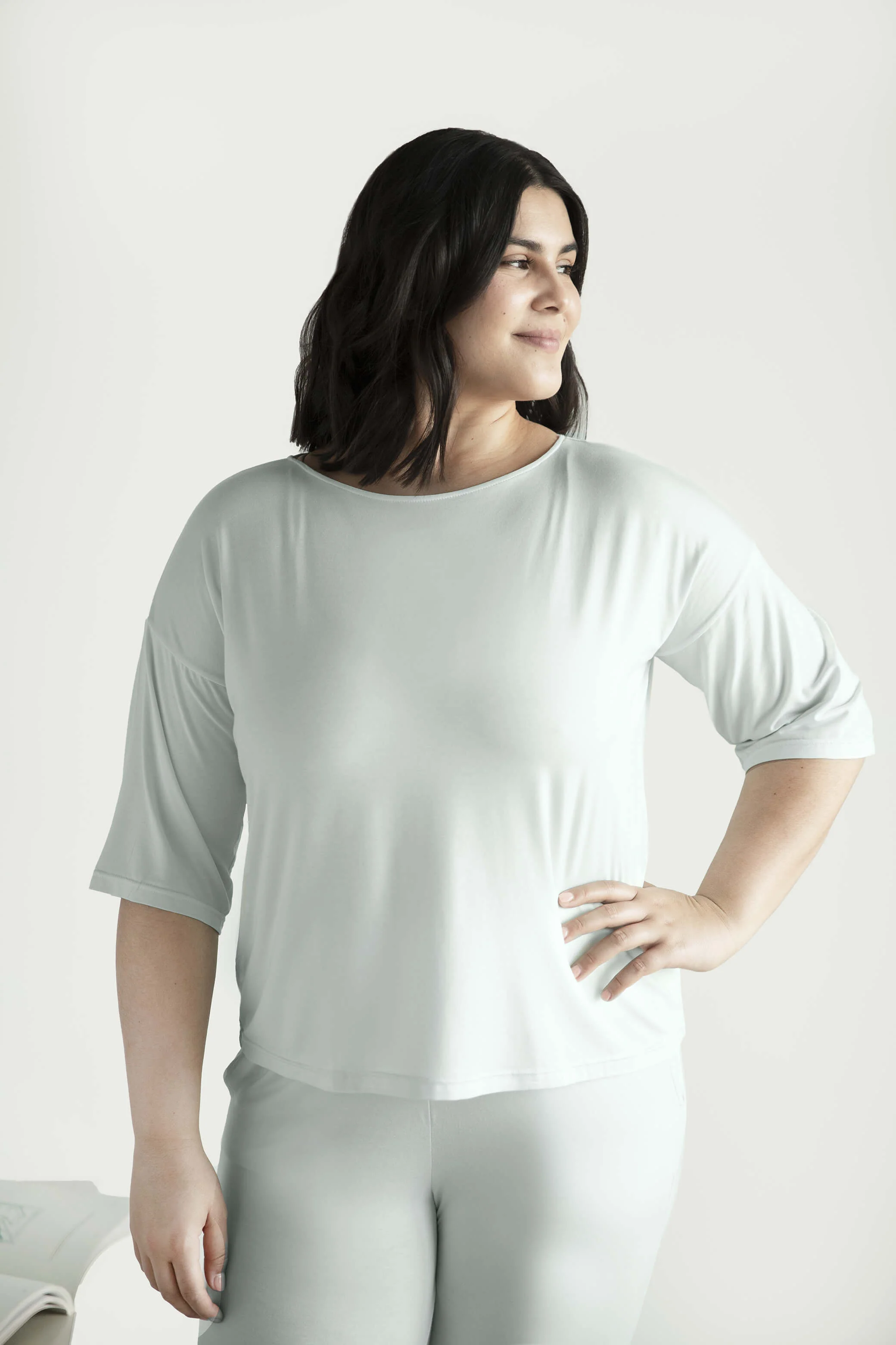 Naked Modal Boatneck Tee | Last Chance - Image 17