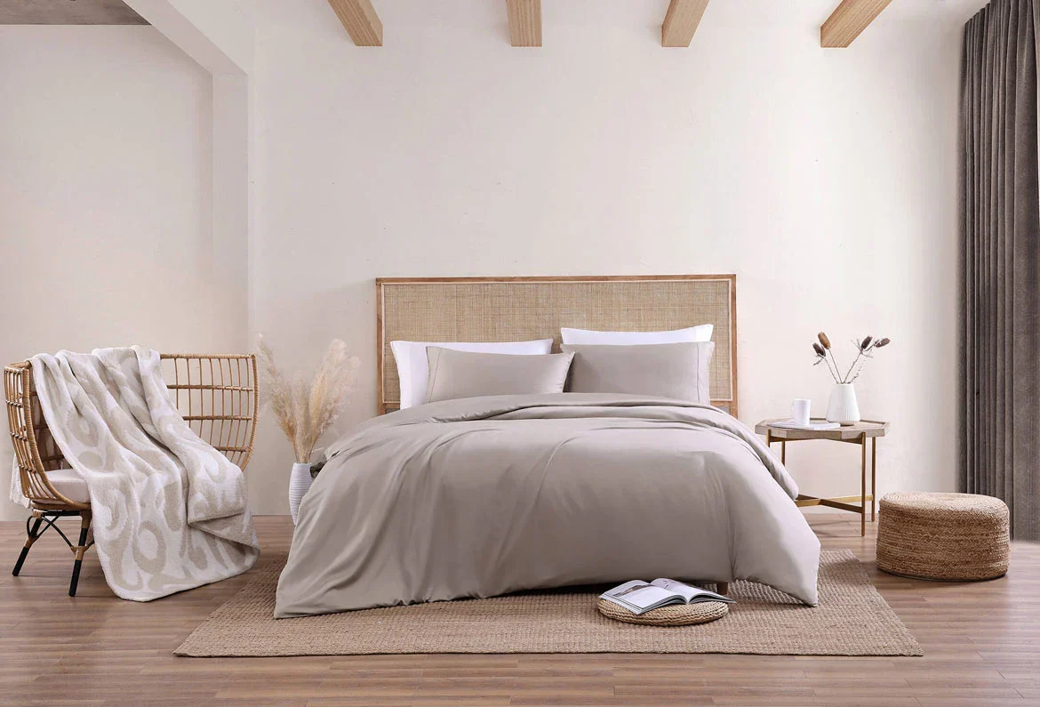 Natural Premium Bamboo Duvet Cover - Image 12
