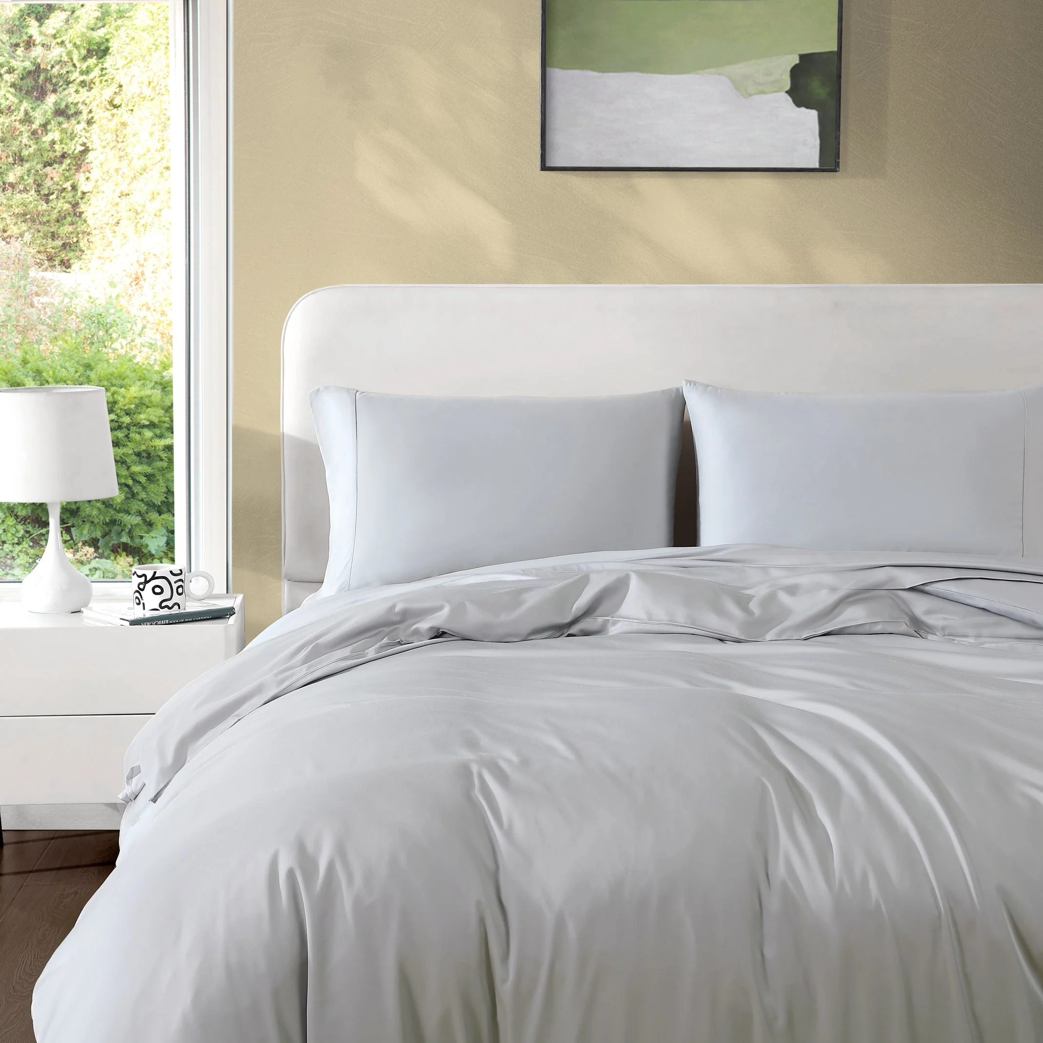 Natural Premium Bamboo Duvet Cover - Image 19