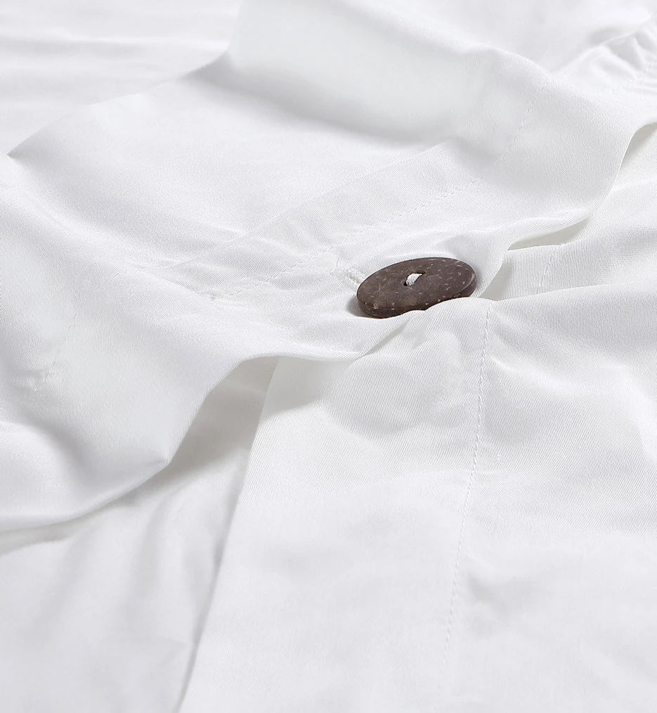Natural Premium Bamboo Duvet Cover - Image 4