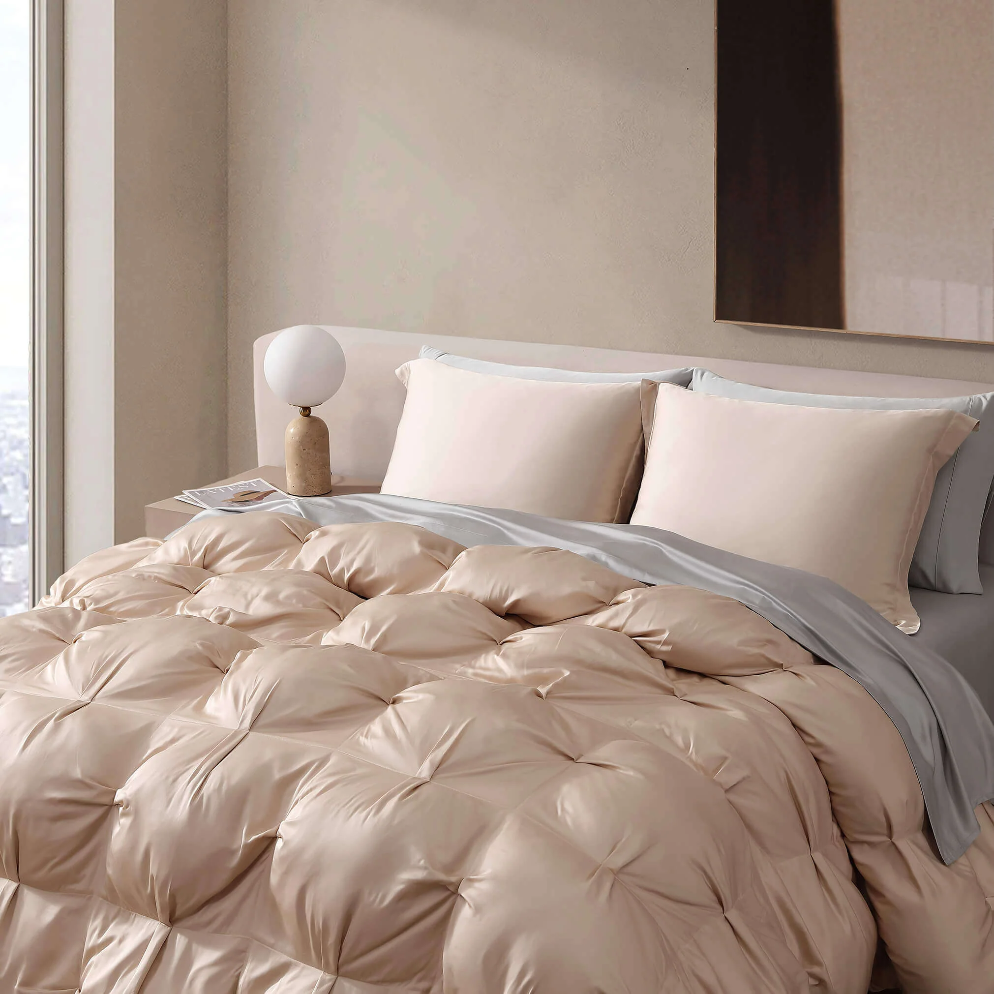 Natural Premium Bamboo Sham Set - Image 13