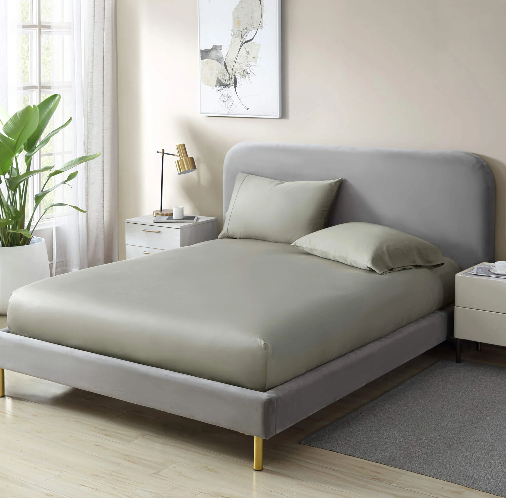 Natural Premium Bamboo Sheet Set - Image 29