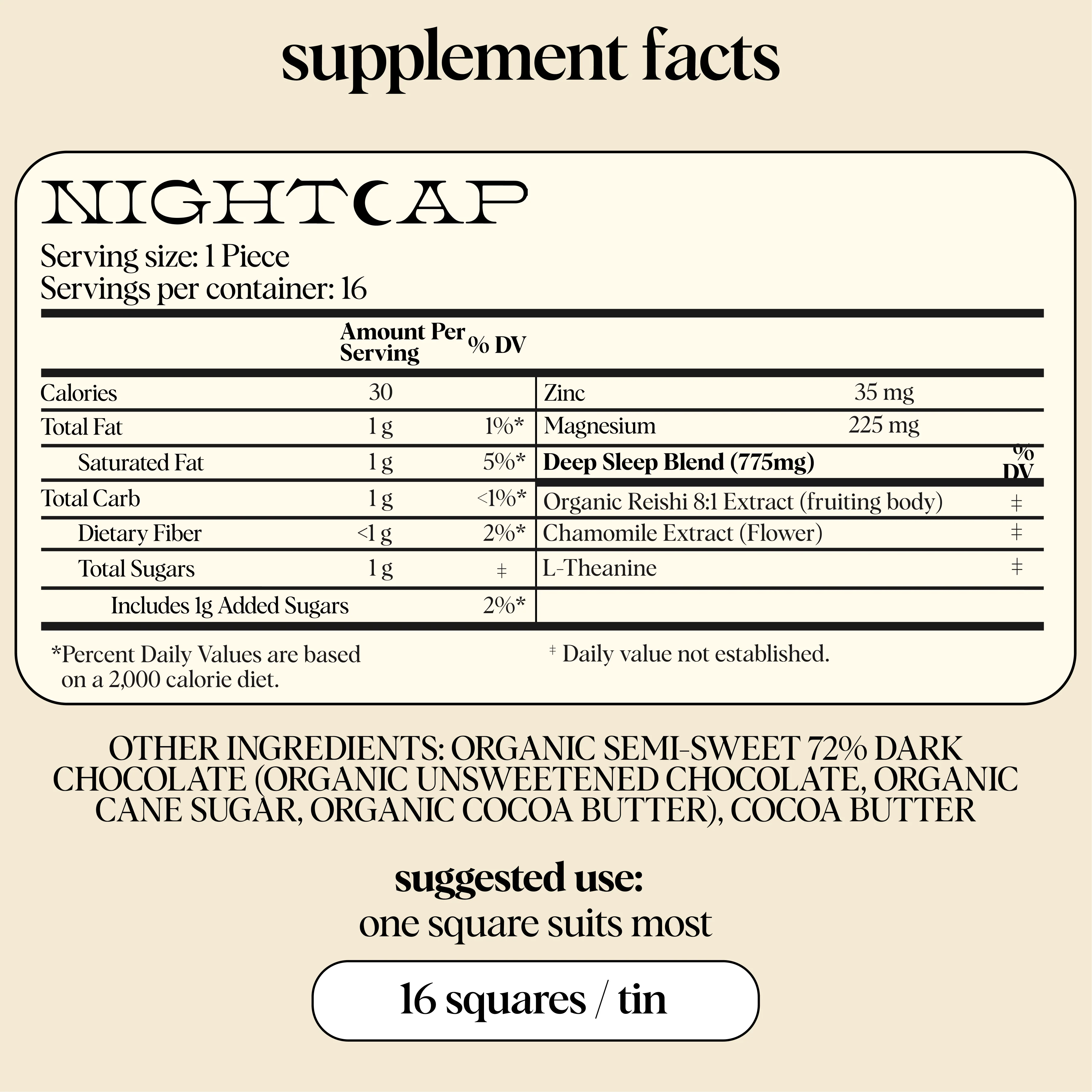 Nightcap Functional Mushroom Chocolates - Image 3
