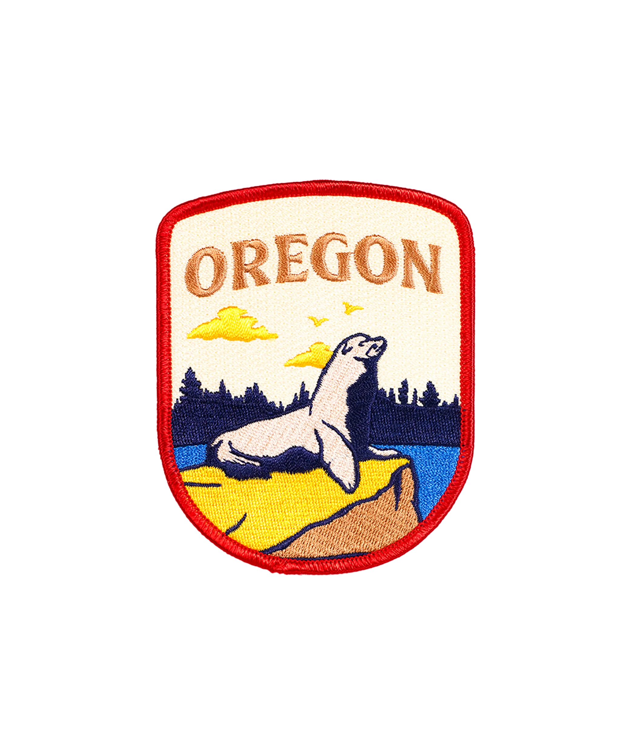 Oregon Embroidered Patch