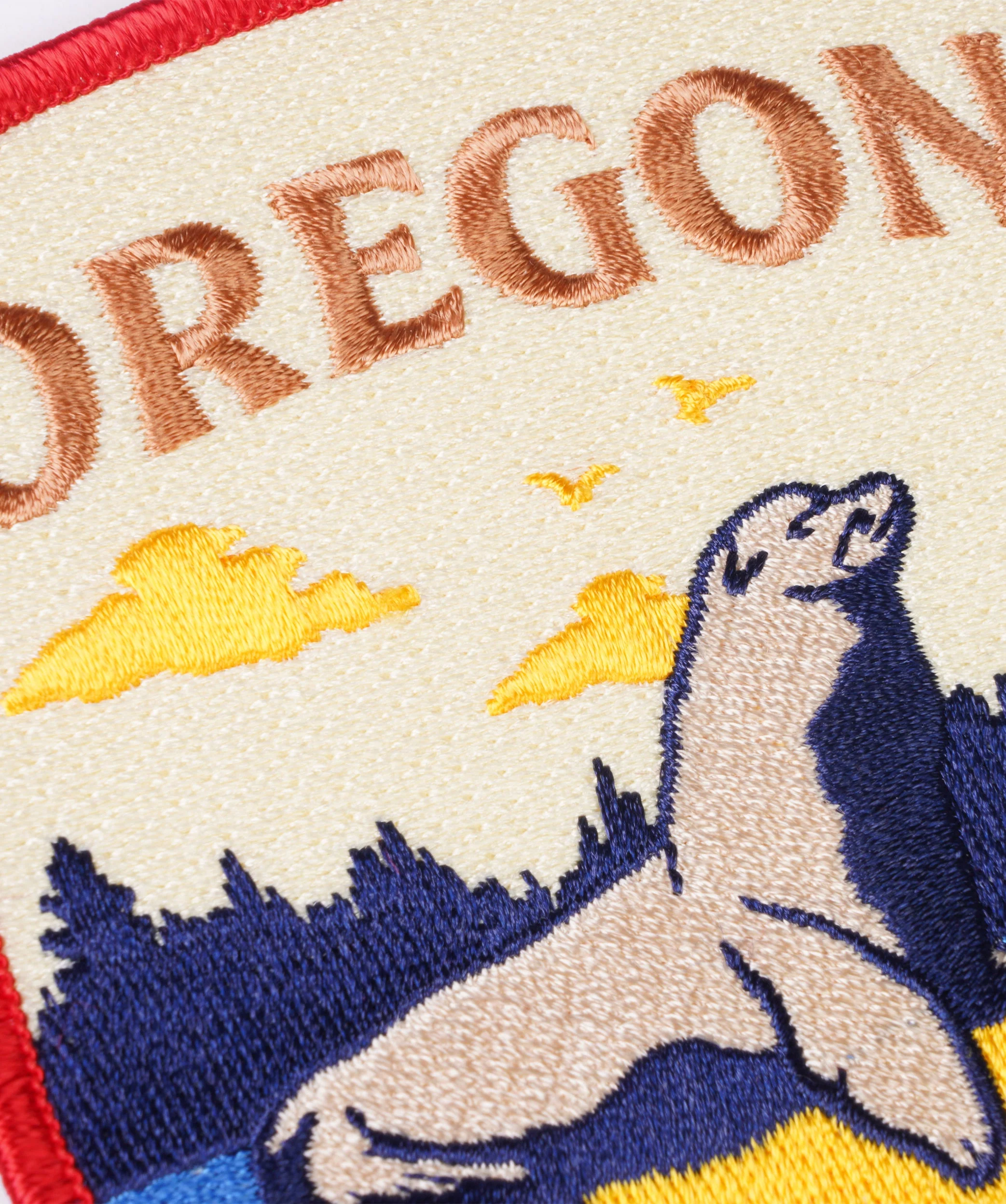 Oregon Embroidered Patch - Image 2