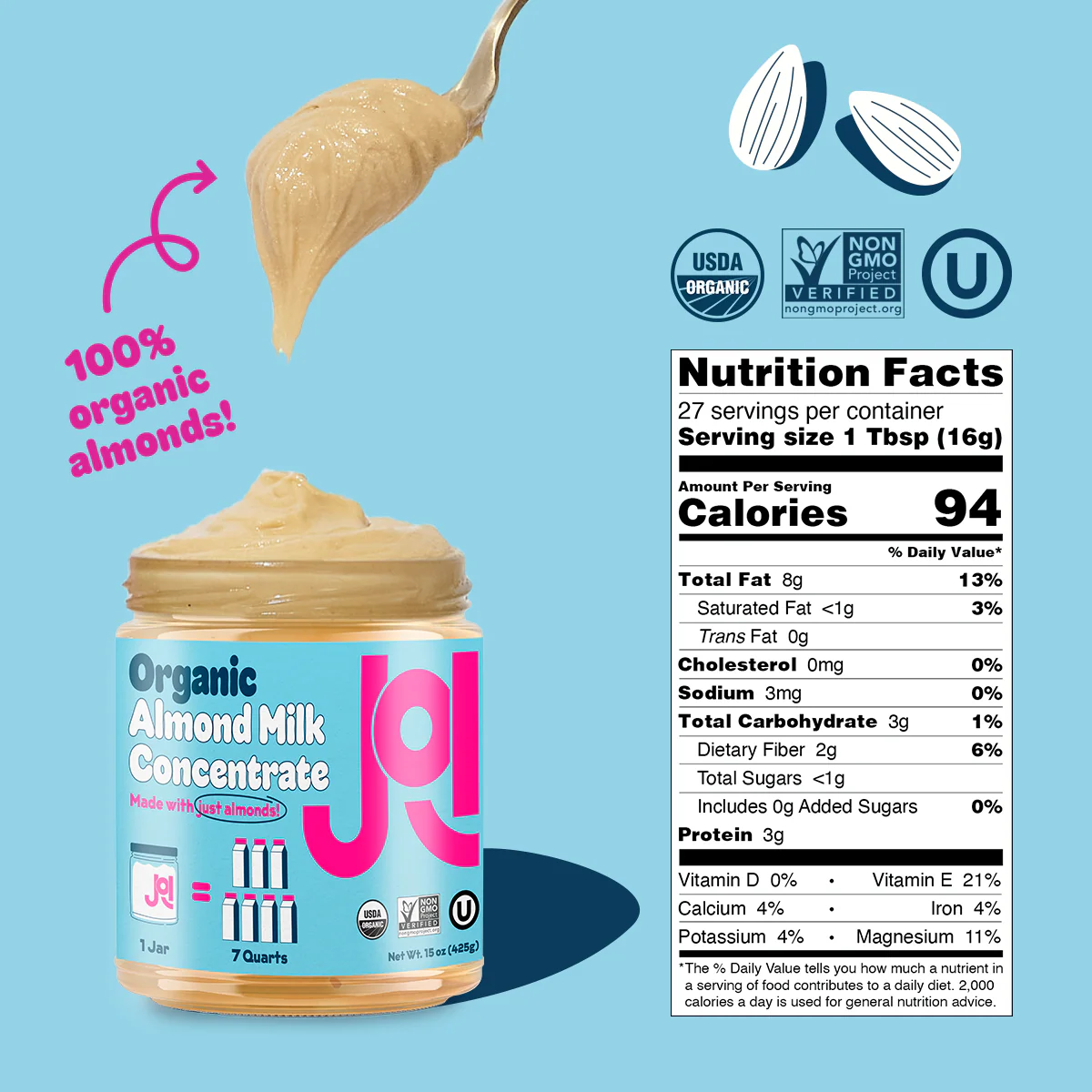 Organic Almond Milk Base 2-Pack by JOI - Image 4