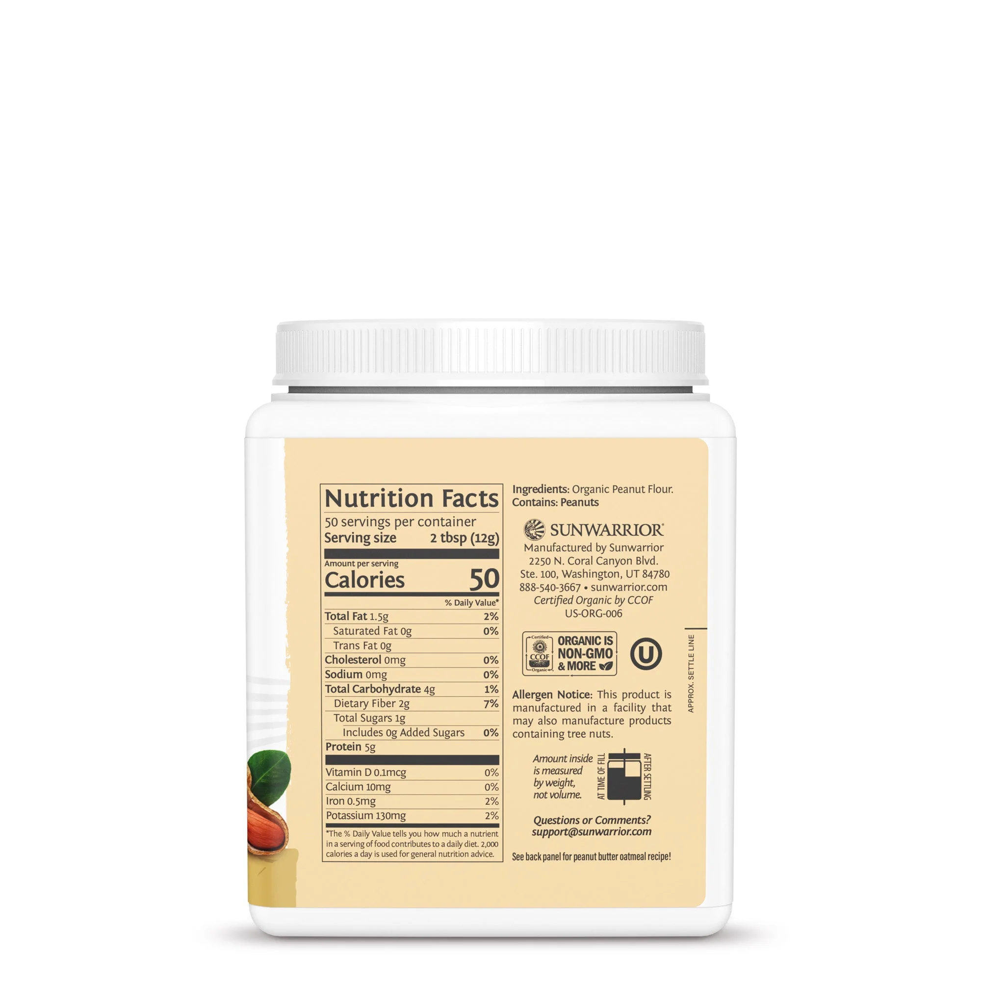 Organic Peanut Butter Powder - Image 3