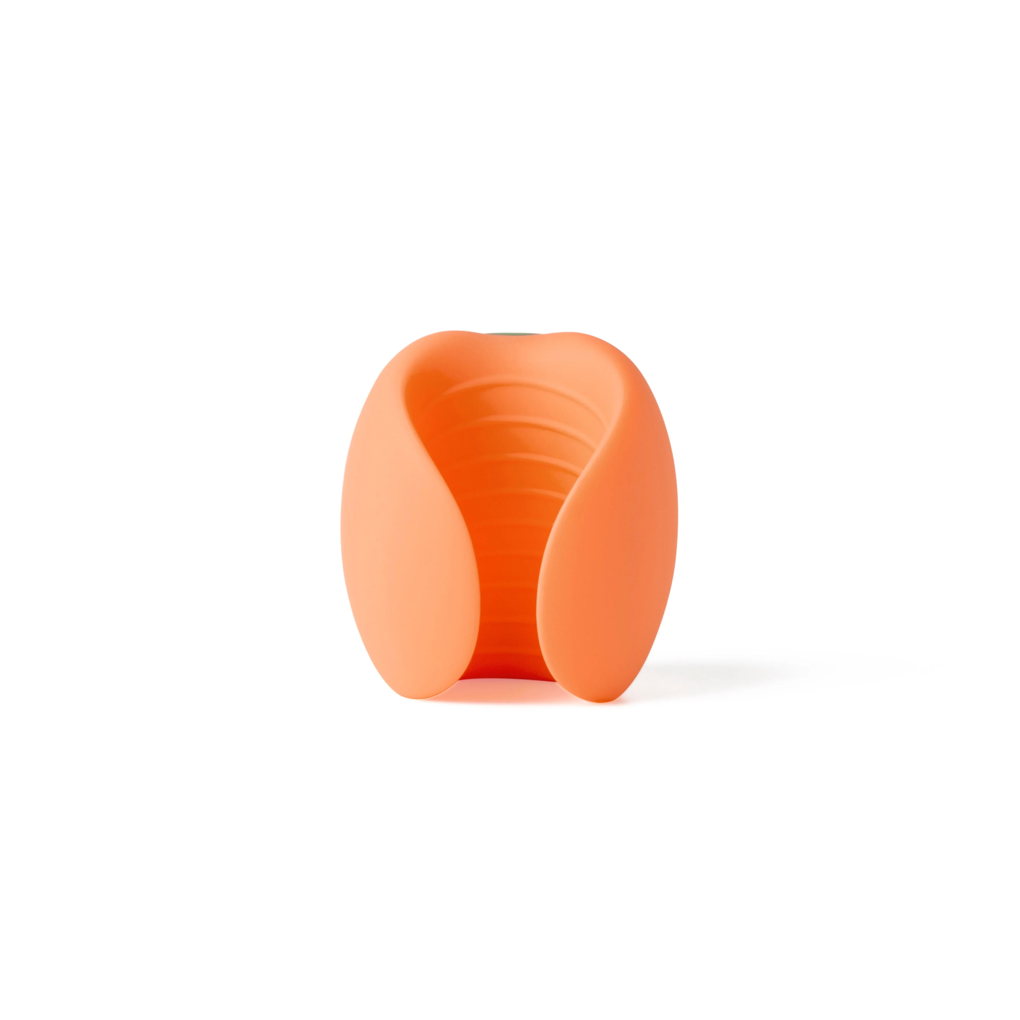Peach Emojibator Vibrating Stroker by Dame Products - Image 7
