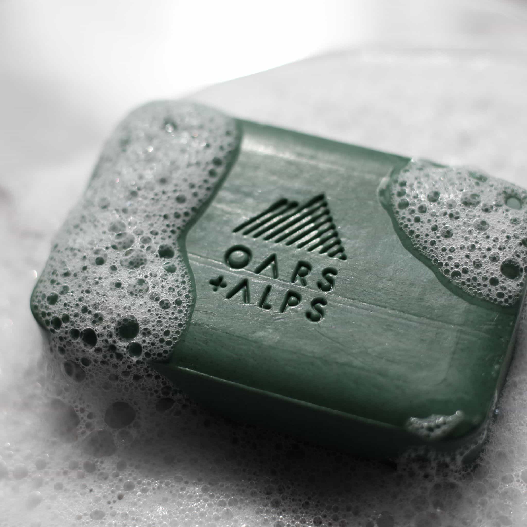 Peppermint Charcoal Bar Soap - Image 2
