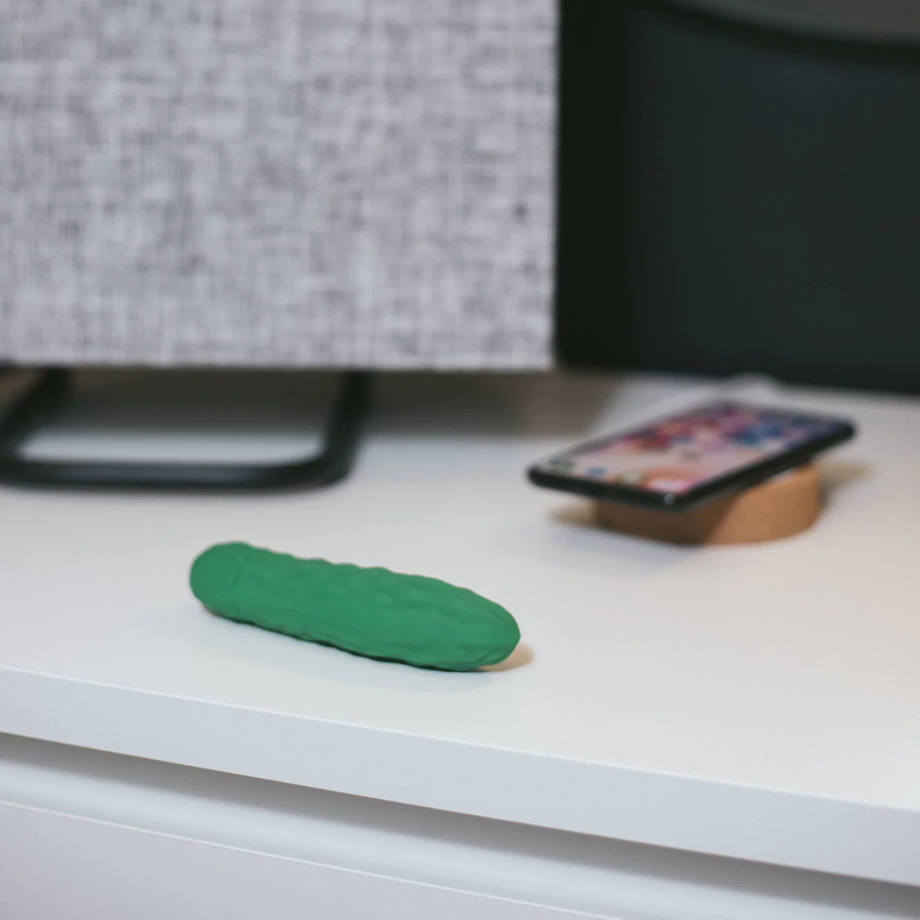 Pickle Emojibator Bullet Vibrator by Dame Products - Image 3