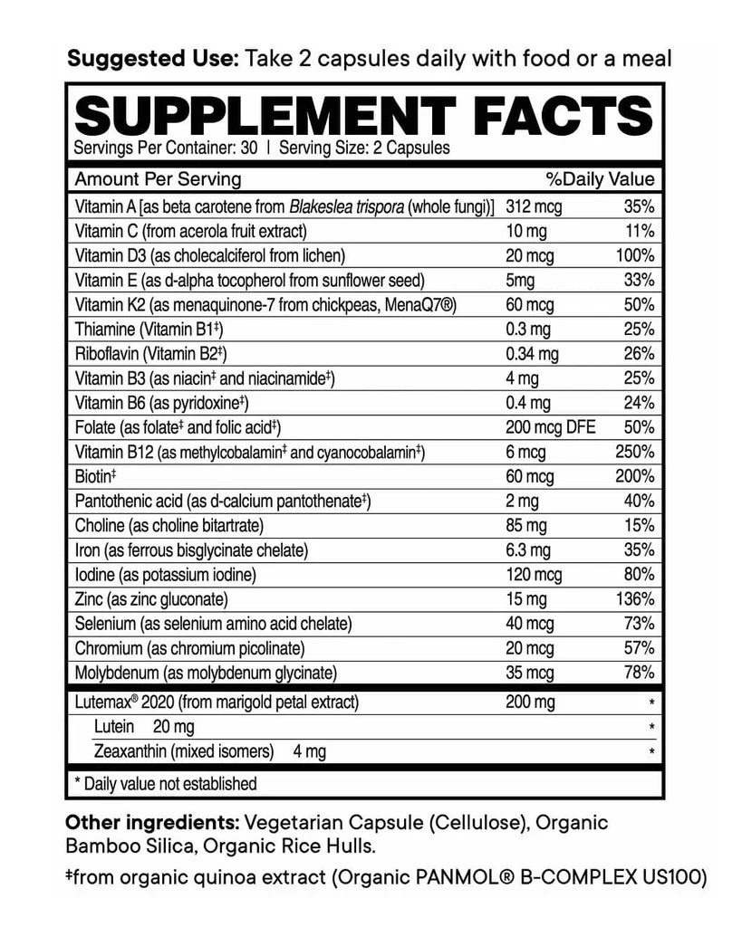 Plant-based Multivitamin - Image 3