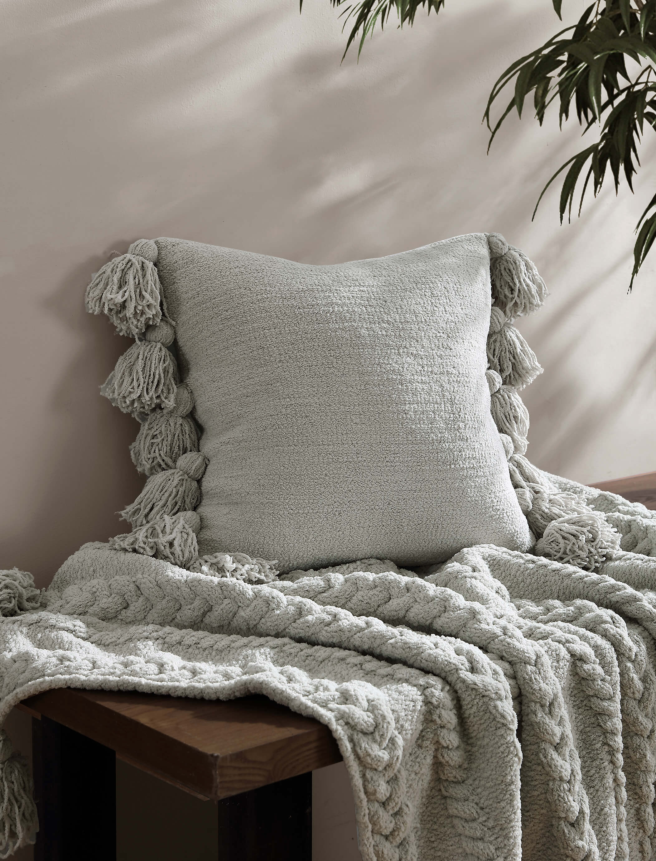 Pom Pom Throw Pillow | Last Chance - Image 13