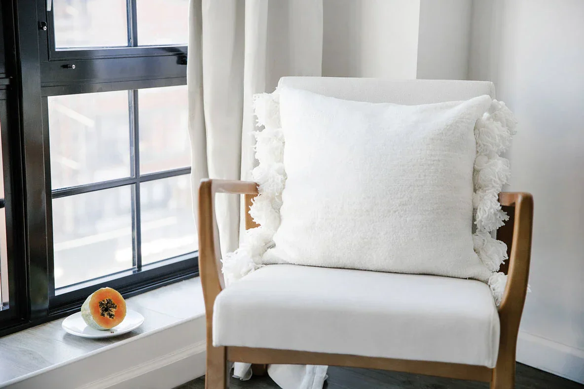 Pom Pom Throw Pillow | Last Chance - Image 27