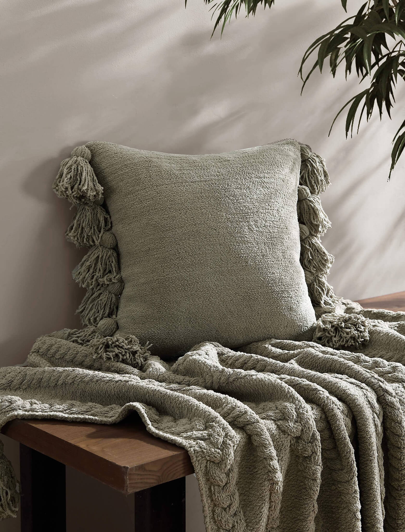 Pom Pom Throw Pillow | Last Chance - Image 9