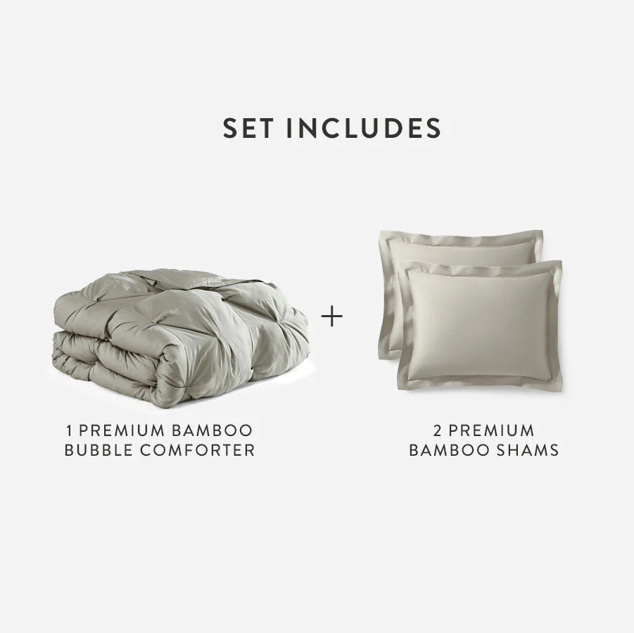 Premium Bamboo Bubble Comforter Bundle - Image 13