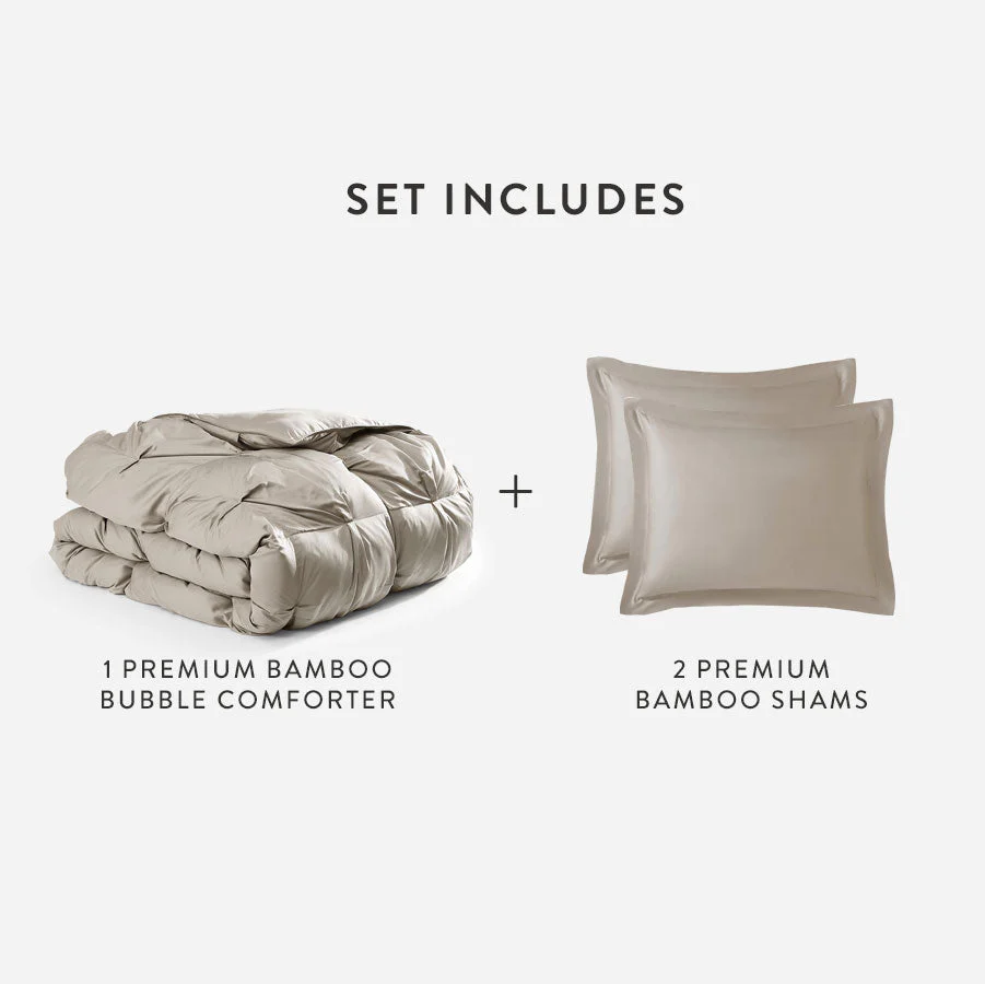 Premium Bamboo Bubble Comforter Bundle - Image 21