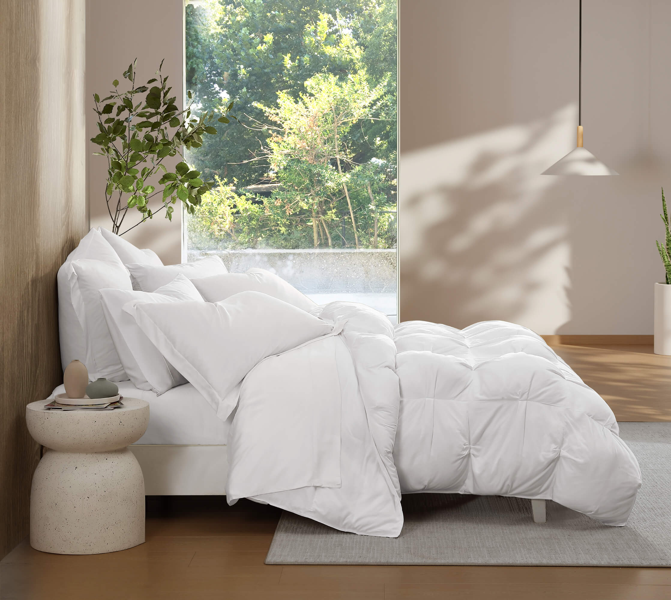 Premium Bamboo Bubble Comforter Bundle - Image 50