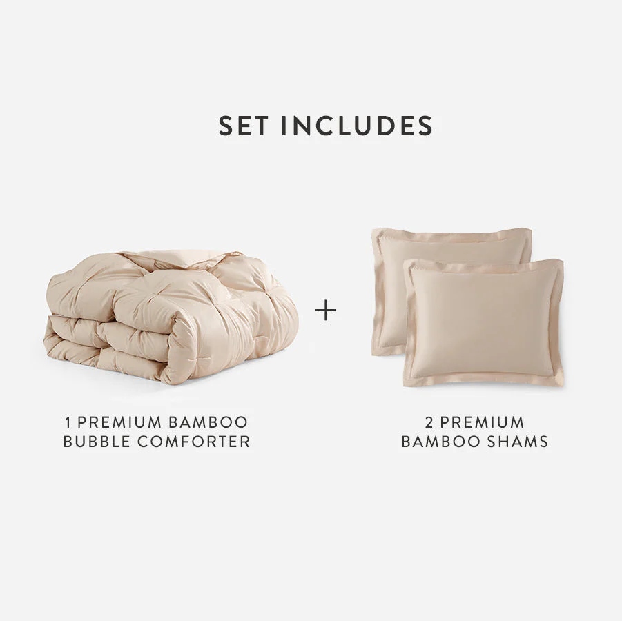 Premium Bamboo Bubble Comforter Bundle - Image 71