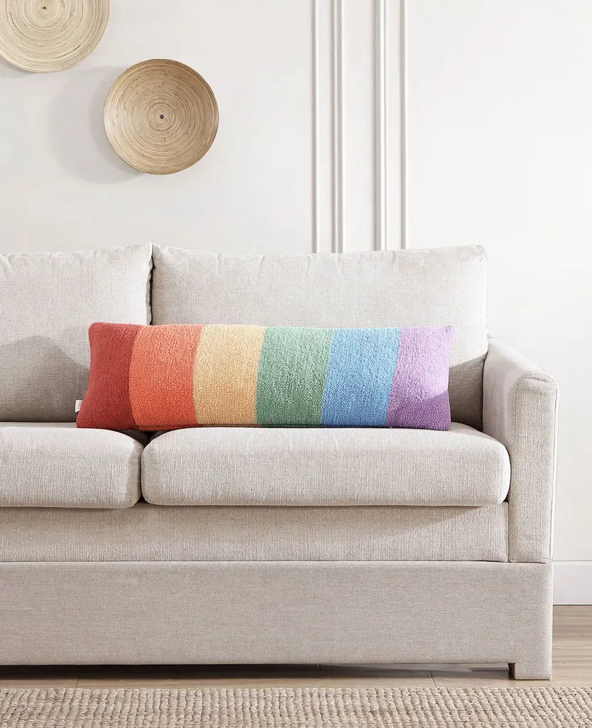 Rainbow Lumbar Pillow - Image 3