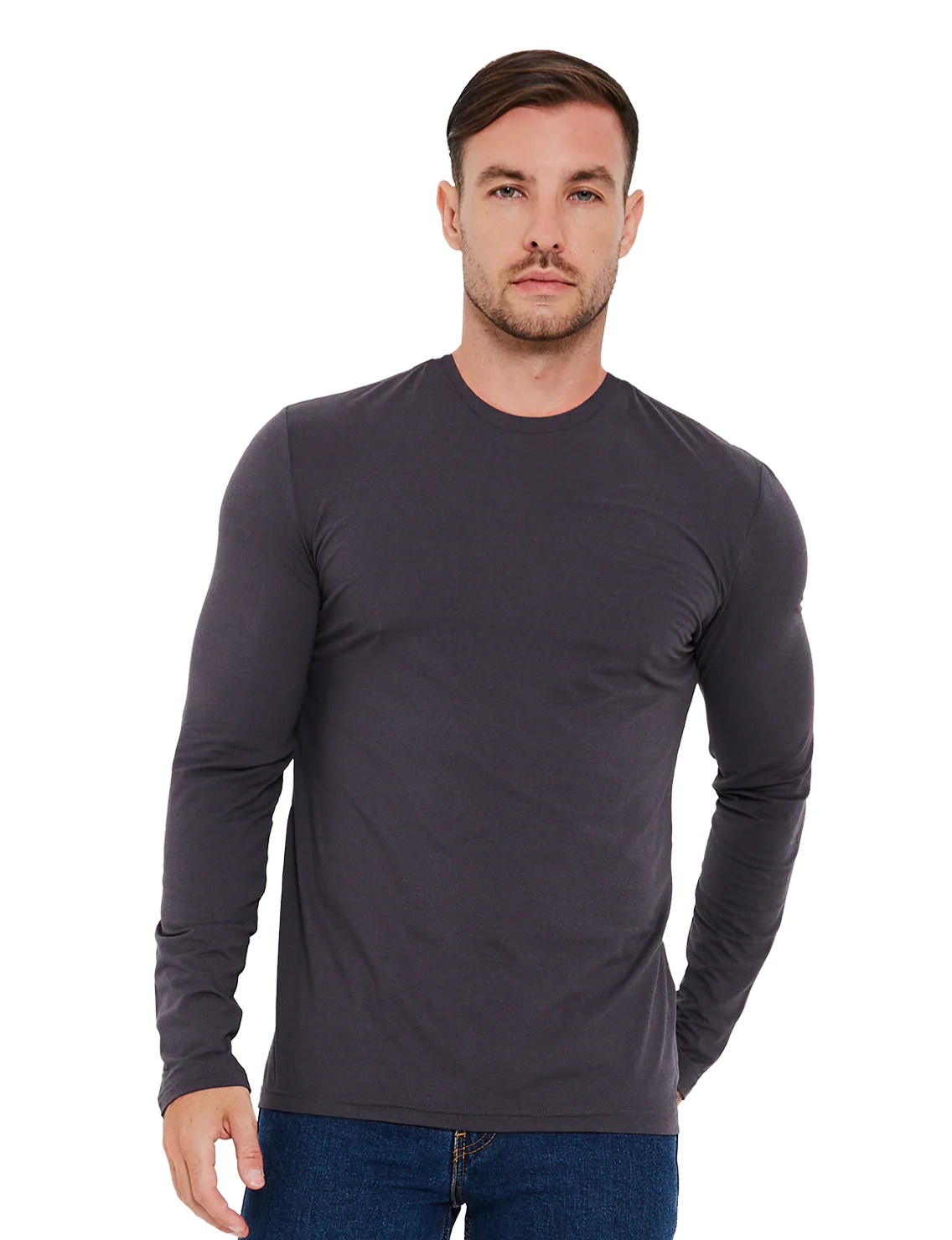 Re:Luxe Essential Long Sleeve Crew Neck - Classic Fit - Image 5
