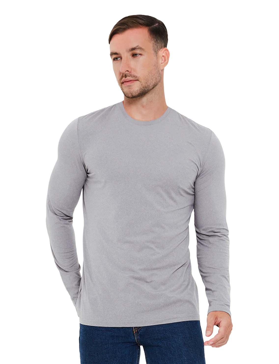 Re:Luxe Essential Long Sleeve Crew Neck - Classic Fit - Image 6