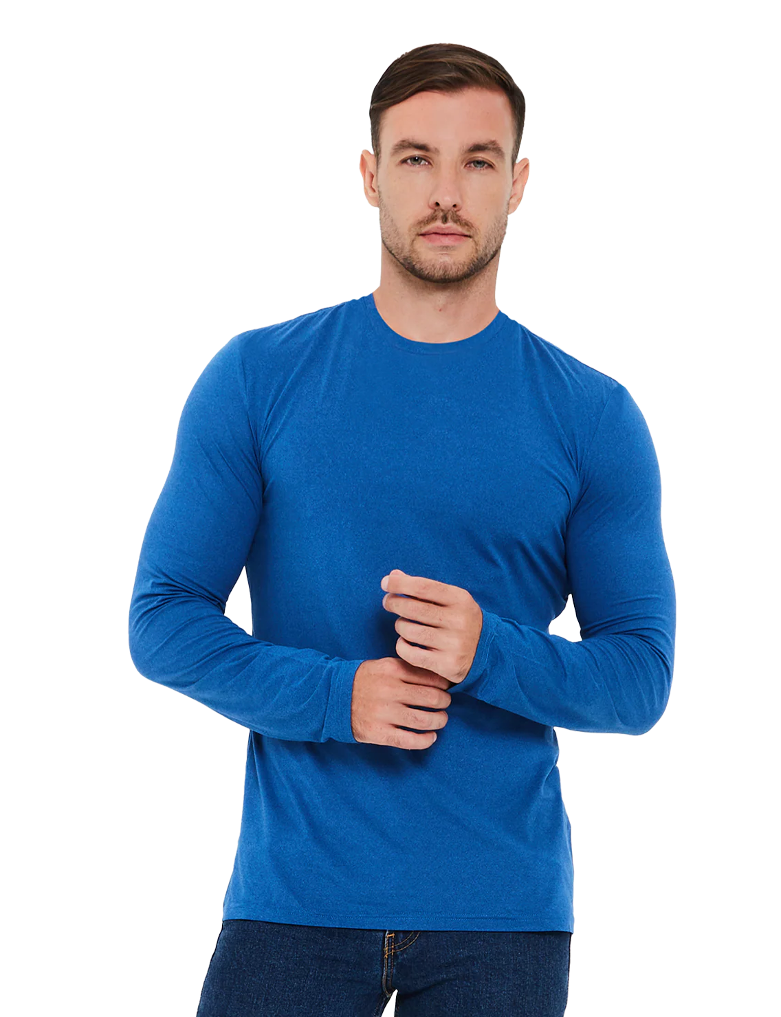Re:Luxe Essential Long Sleeve Crew Neck - Classic Fit - Image 7
