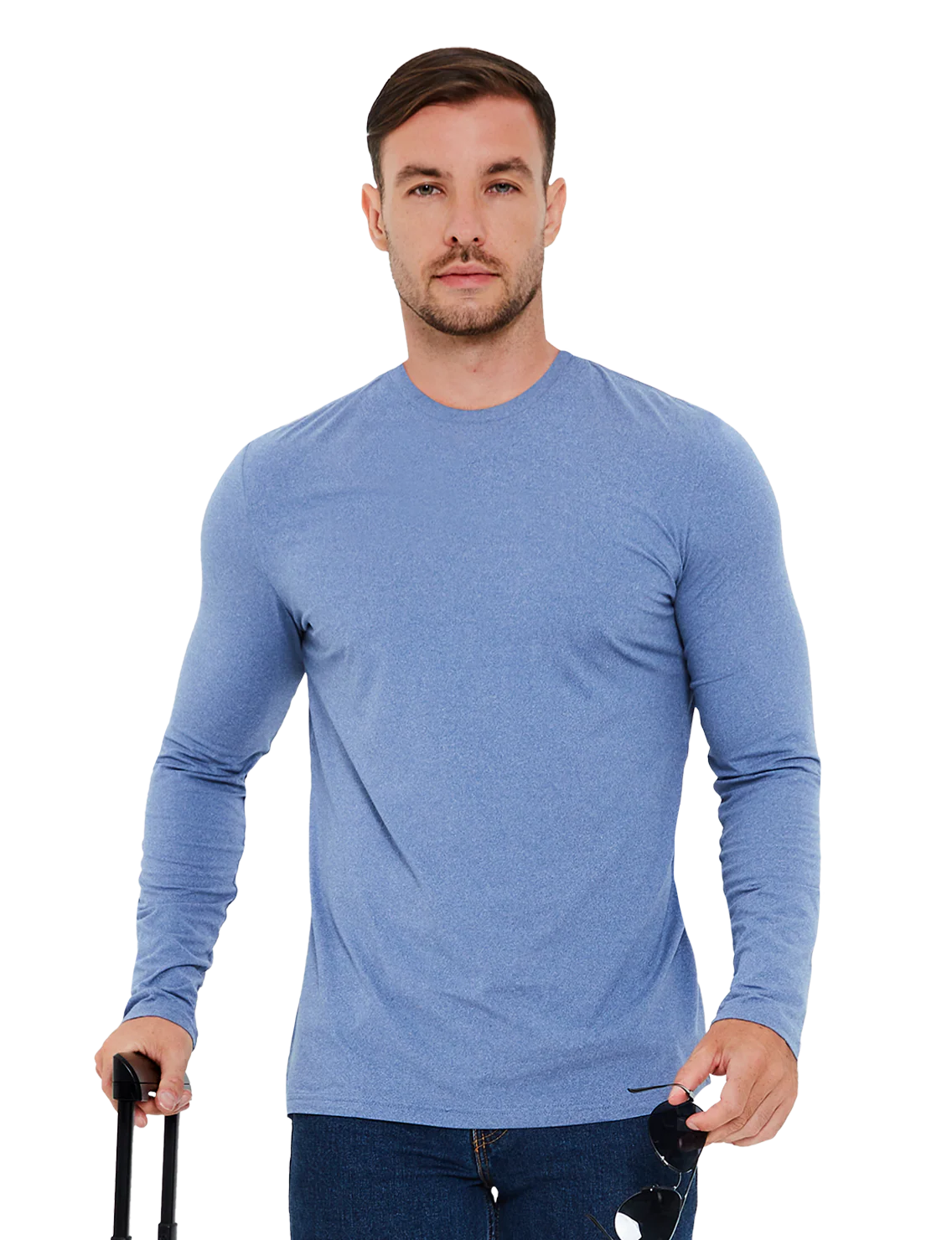 Re:Luxe Essential Long Sleeve Crew Neck - Classic Fit - Image 8