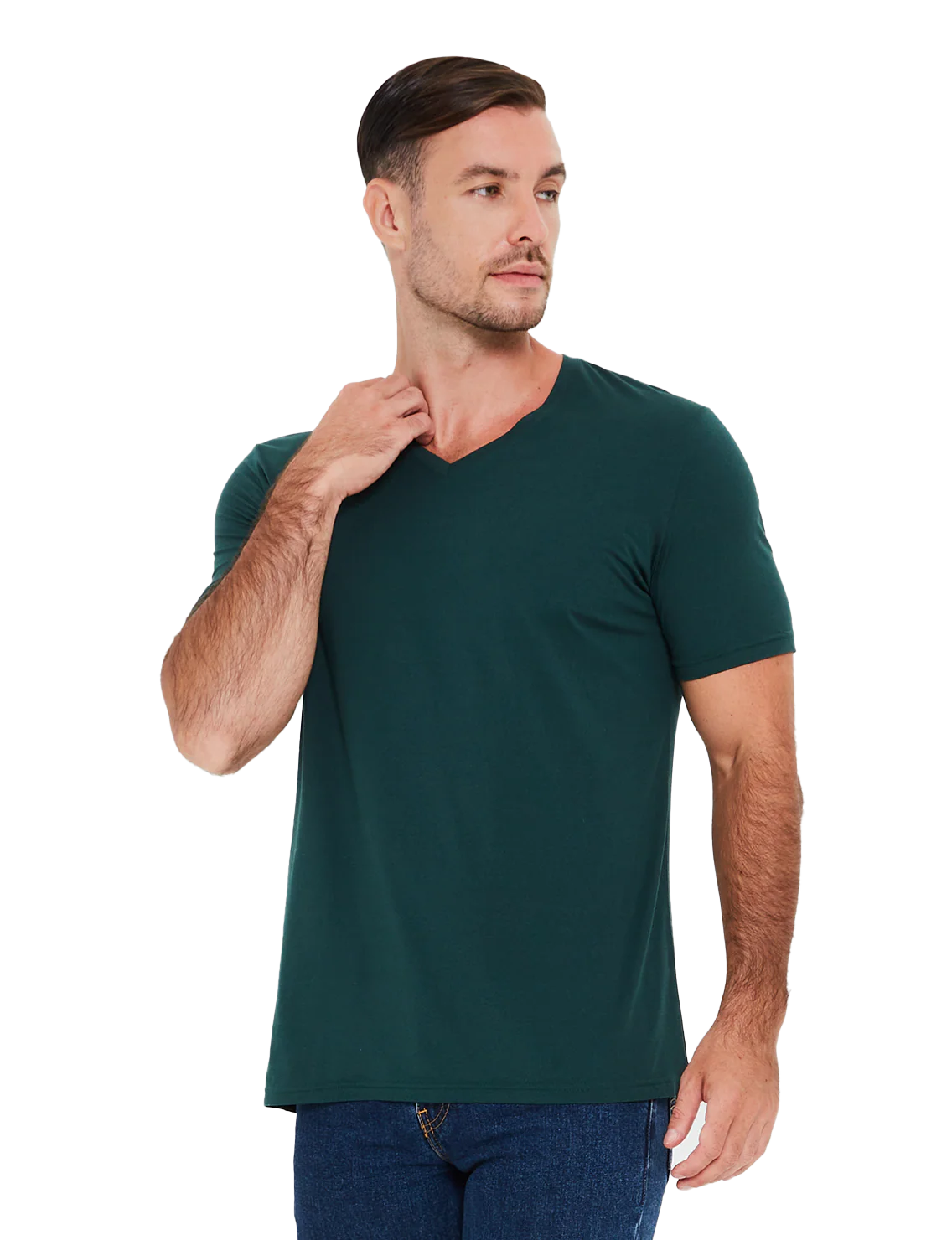 Re:Luxe Essential V-Neck - Classic Fit - Image 11