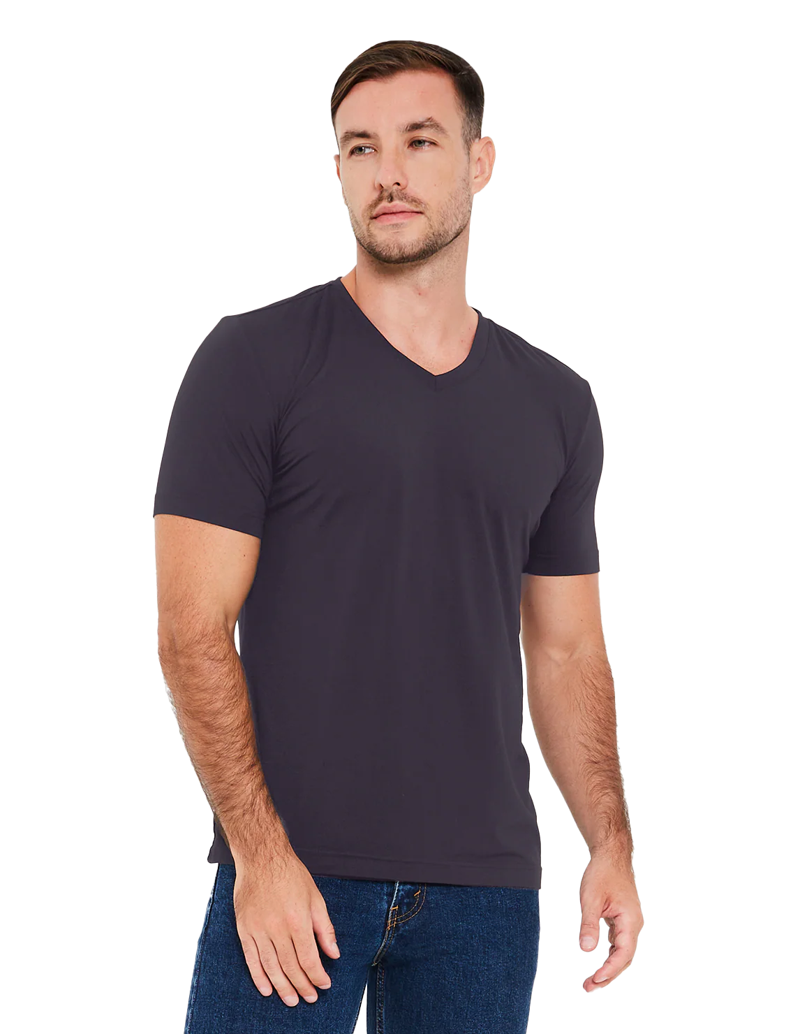 Re:Luxe Essential V-Neck - Classic Fit - Image 3