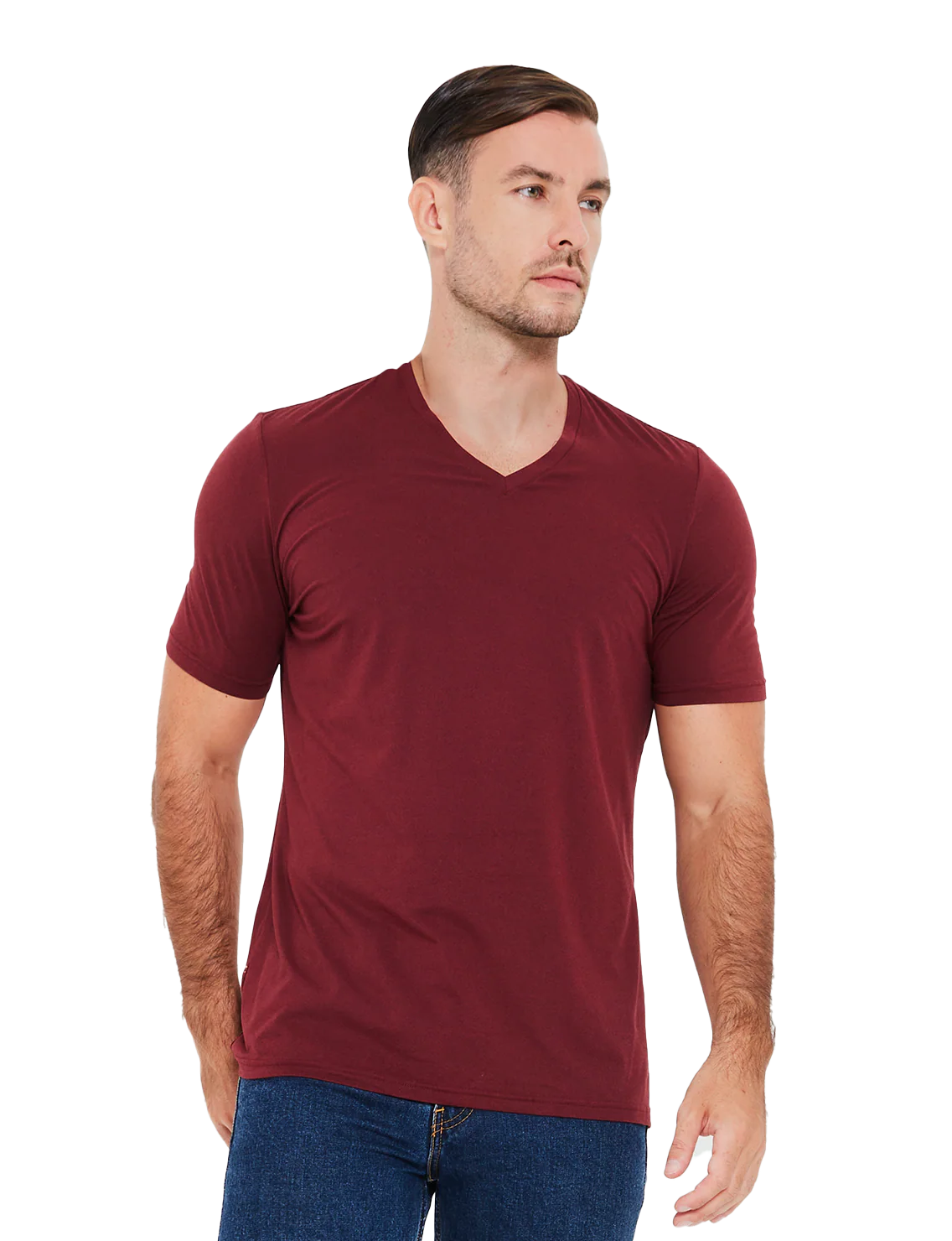 Re:Luxe Essential V-Neck - Classic Fit - Image 9