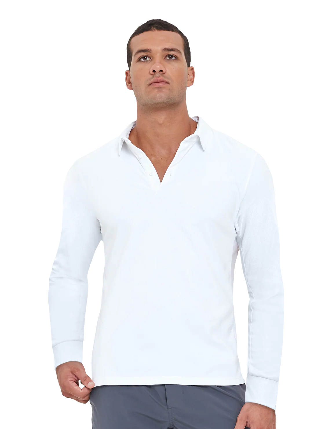 Reign Polo (Trim Fit) - Long Sleeve - Image 2