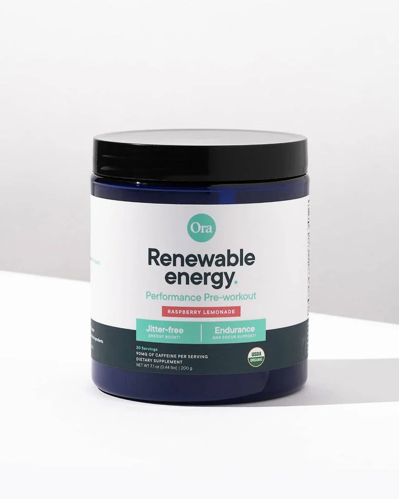 Renewable Energy: Pre-workout Powder