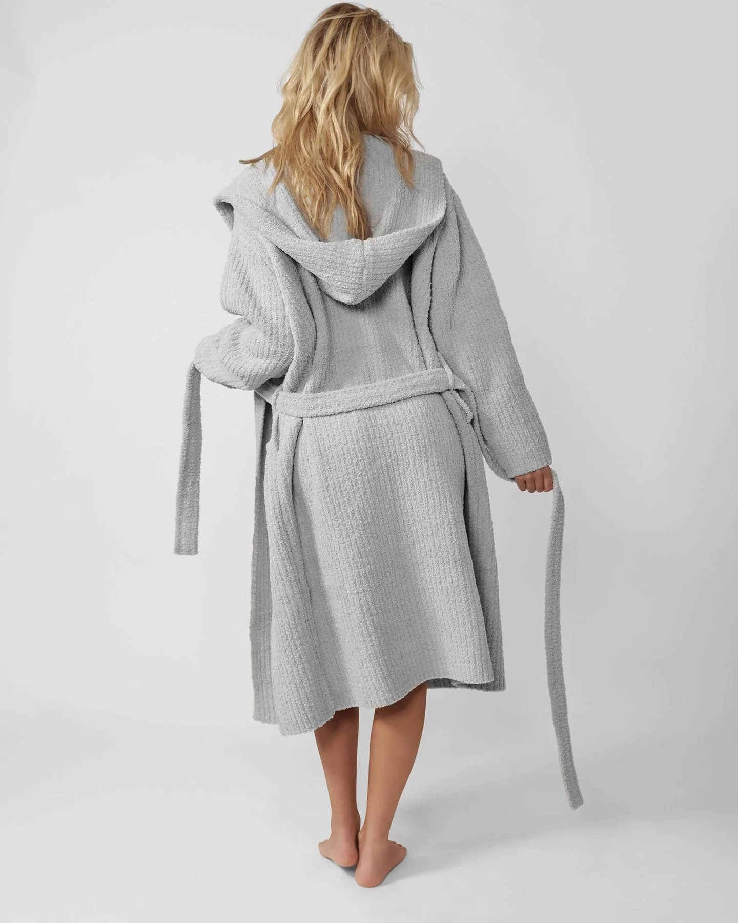 Ribbed Hooded Robe - Image 19