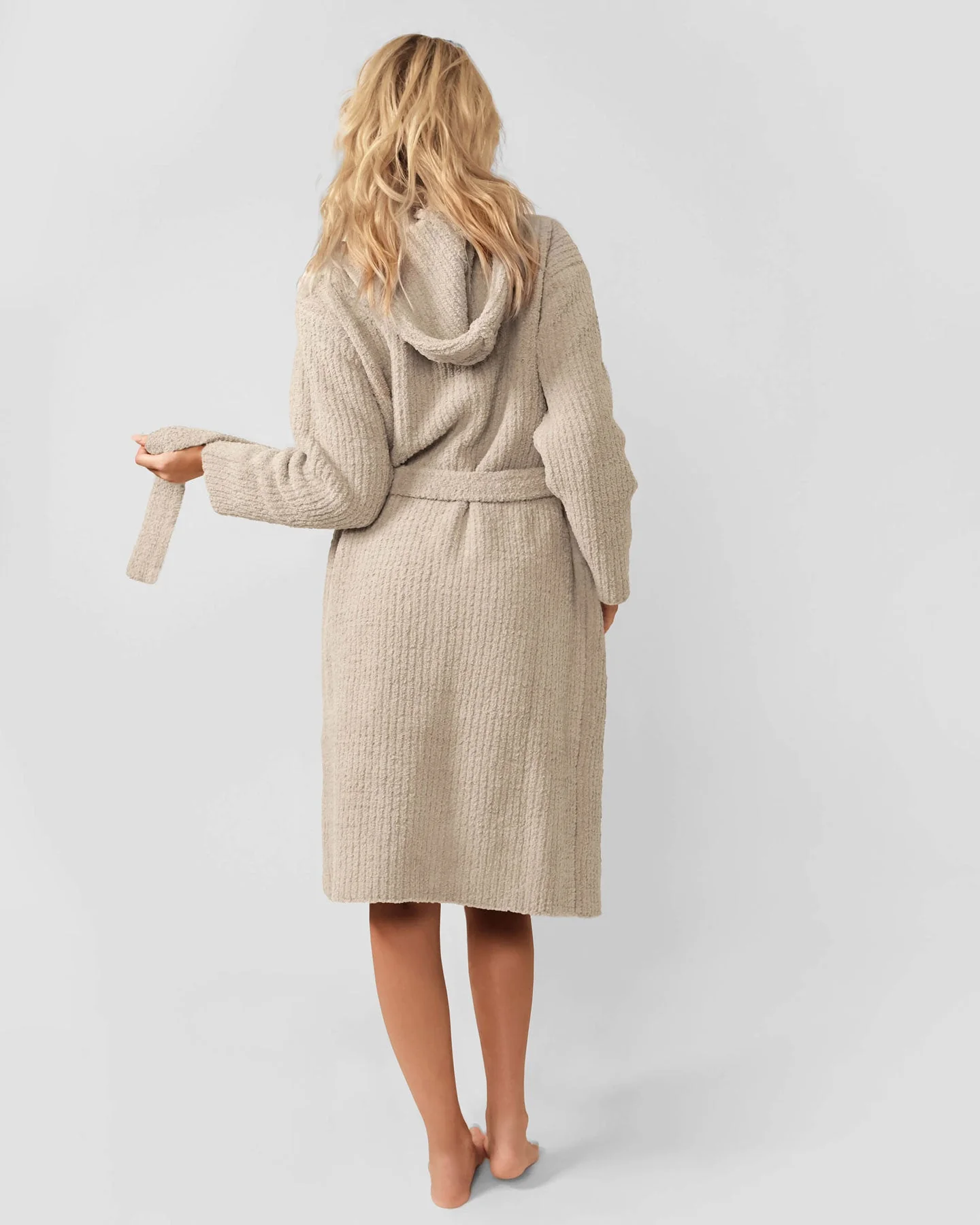 Ribbed Hooded Robe - Image 5