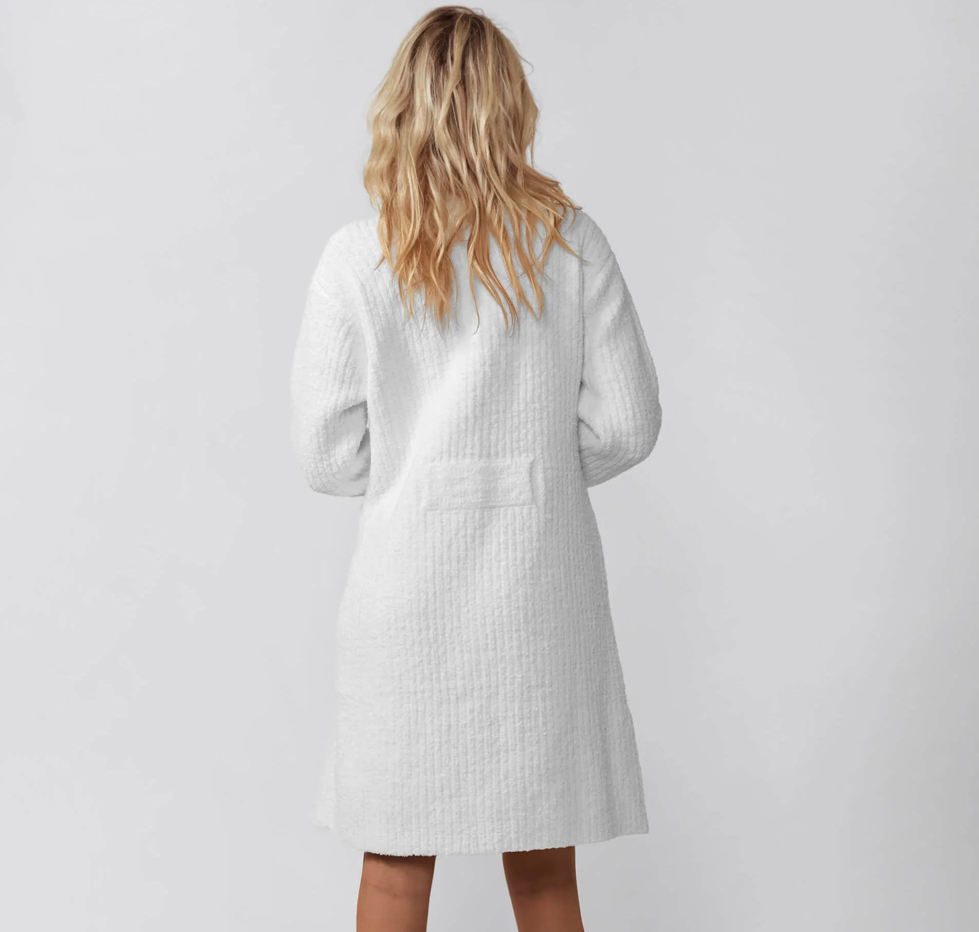 Snug Ribbed Cardigan Robe | Last Chance - Image 18