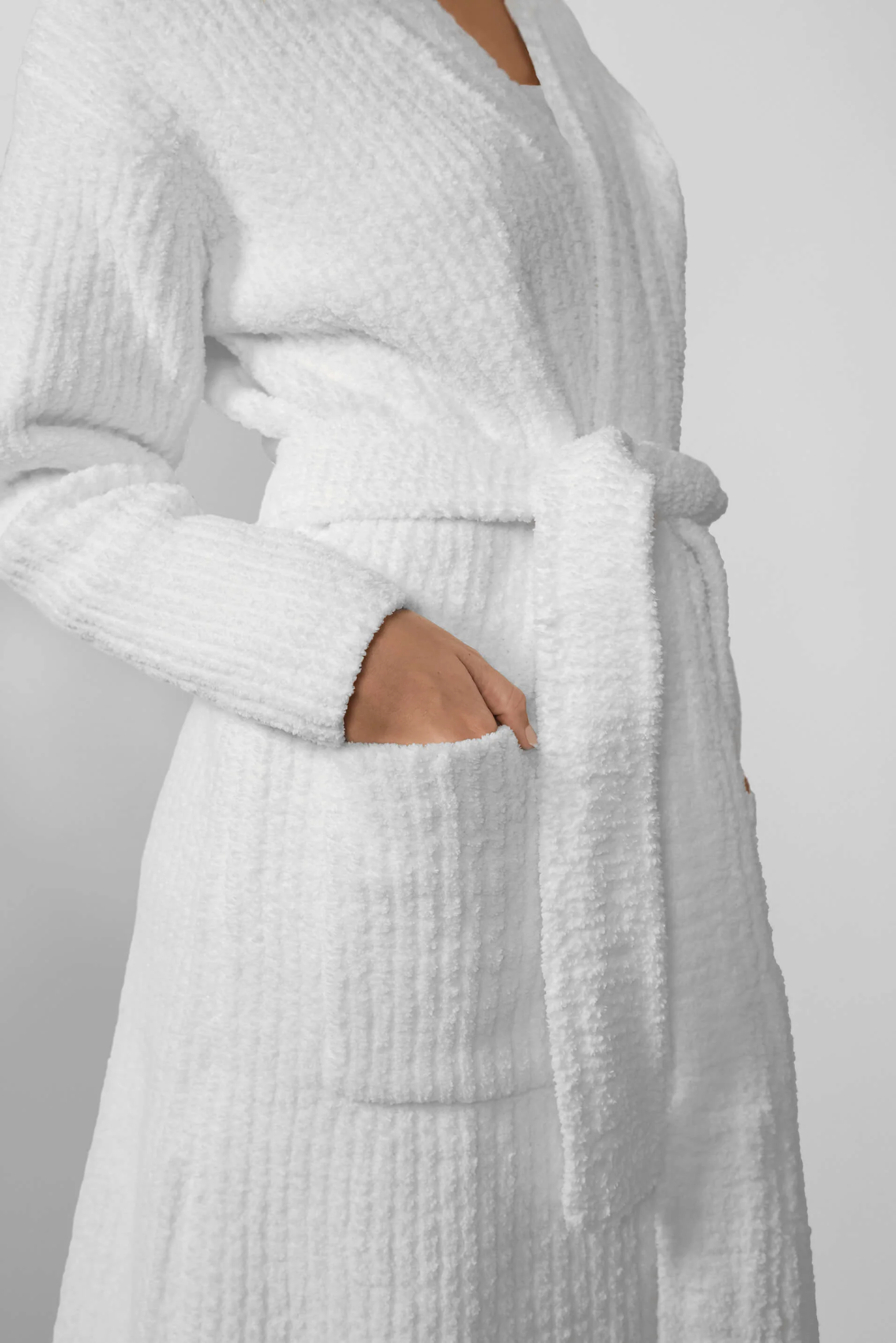 Snug Ribbed Cardigan Robe | Last Chance - Image 19
