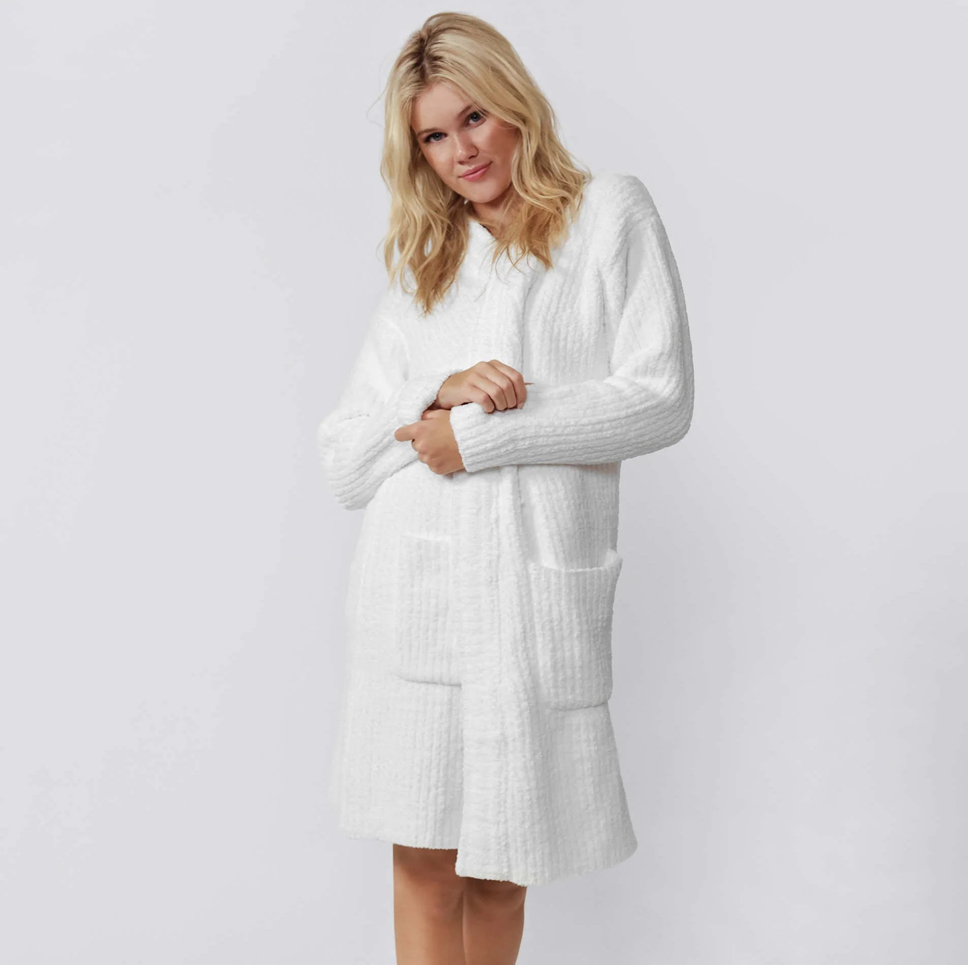 Snug Ribbed Cardigan Robe | Last Chance - Image 21