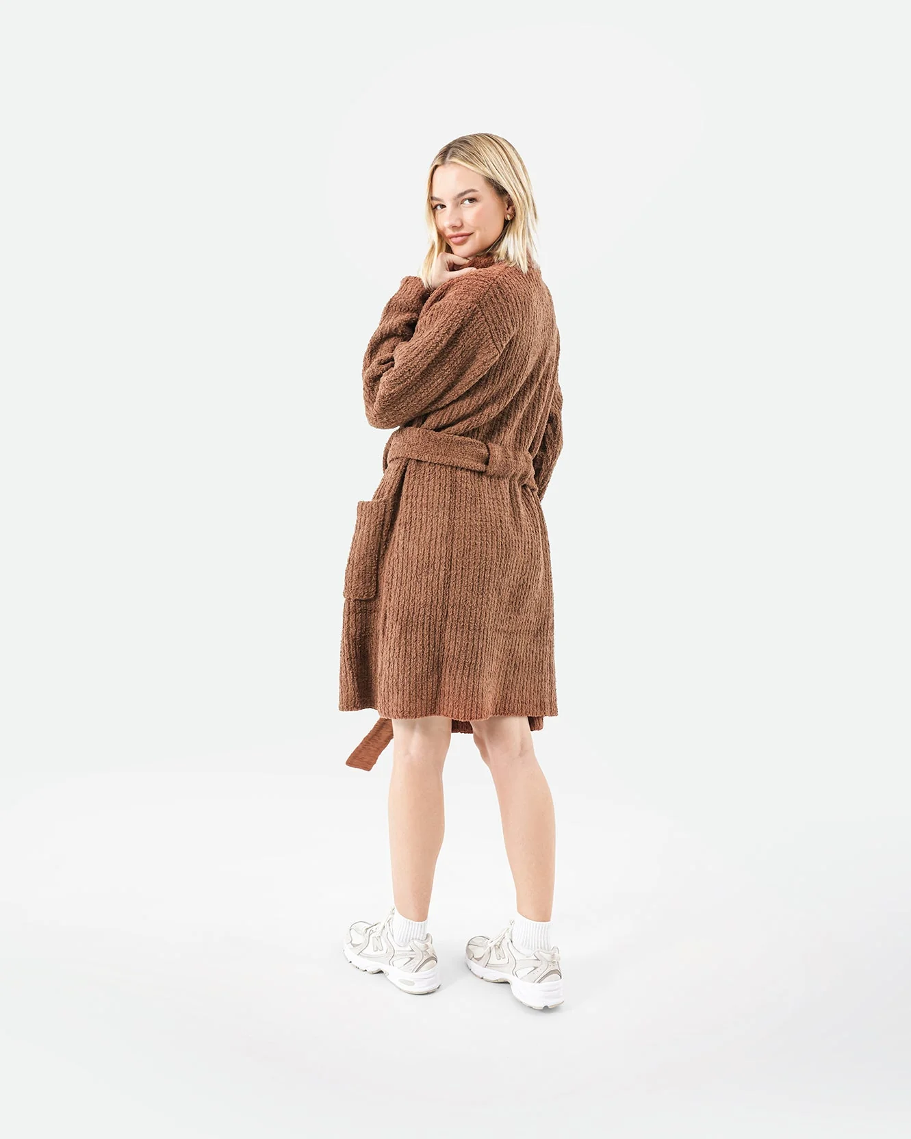 Snug Ribbed Cardigan Robe | Last Chance - Image 23