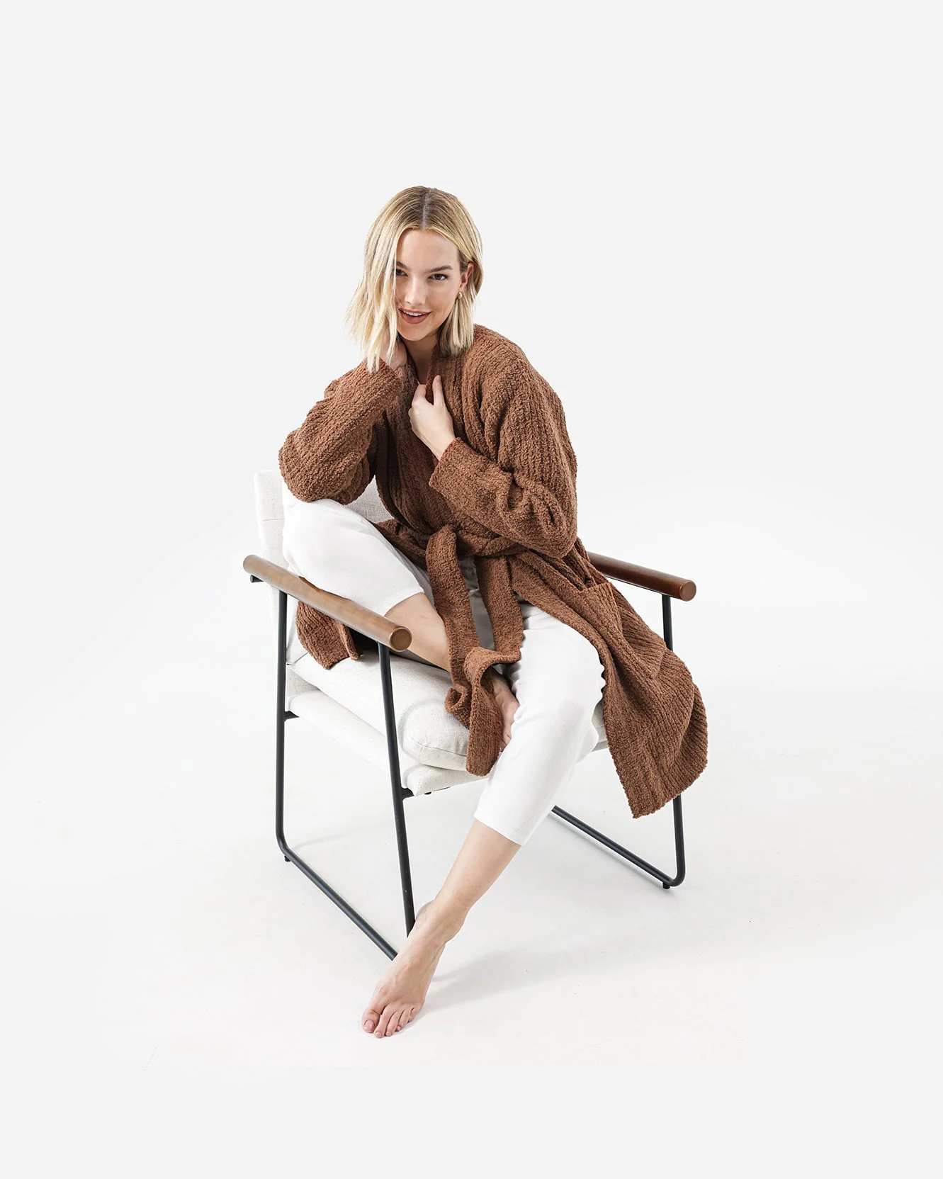 Snug Ribbed Cardigan Robe | Last Chance - Image 26