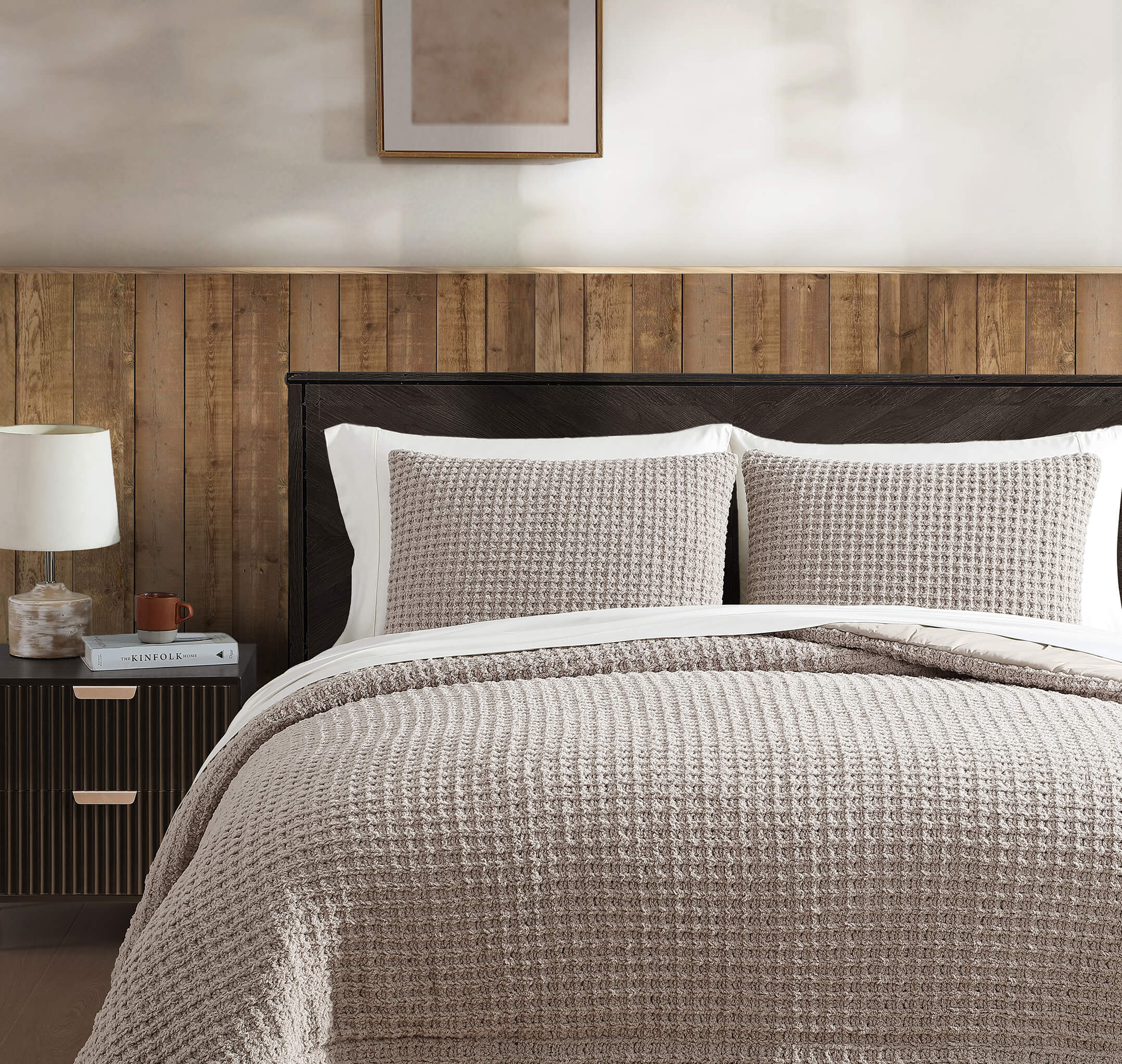 Snug Waffle + Bamboo Sham Set - Image 12