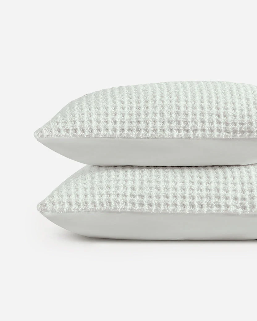 Snug Waffle + Bamboo Sham Set - Image 15