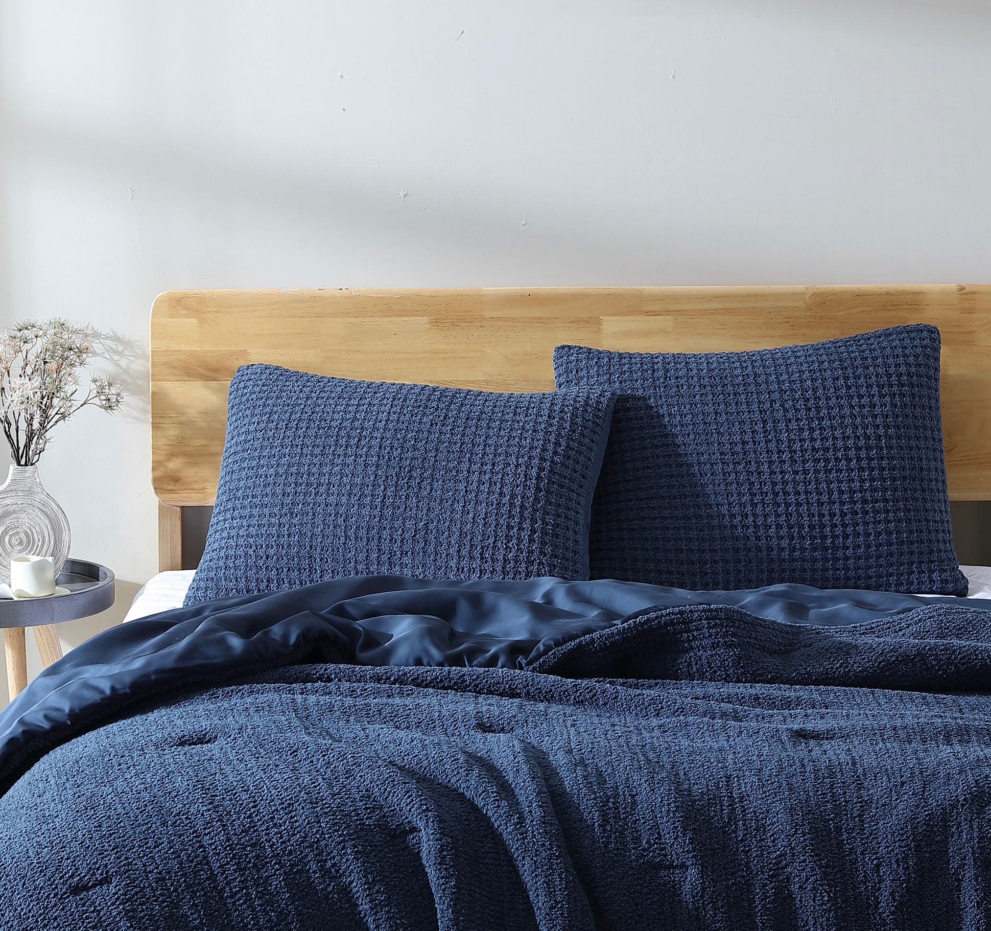 Snug Waffle + Bamboo Sham Set - Image 8