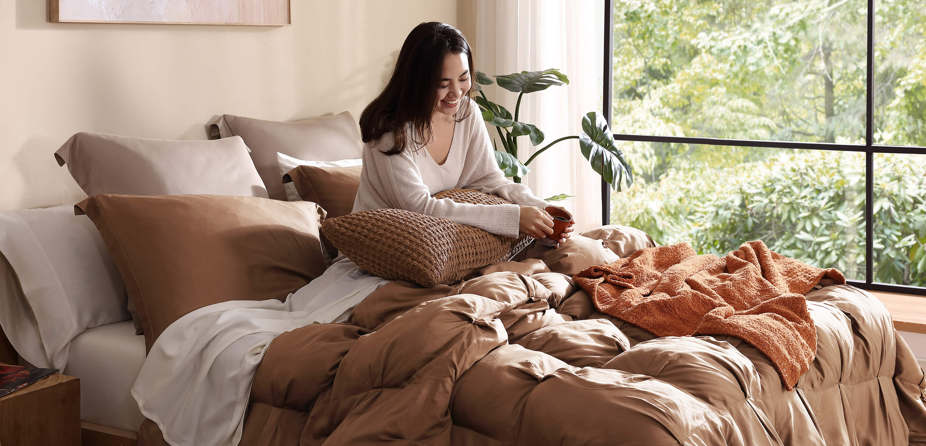 Snug Waffle Lumbar Pillow - Image 17