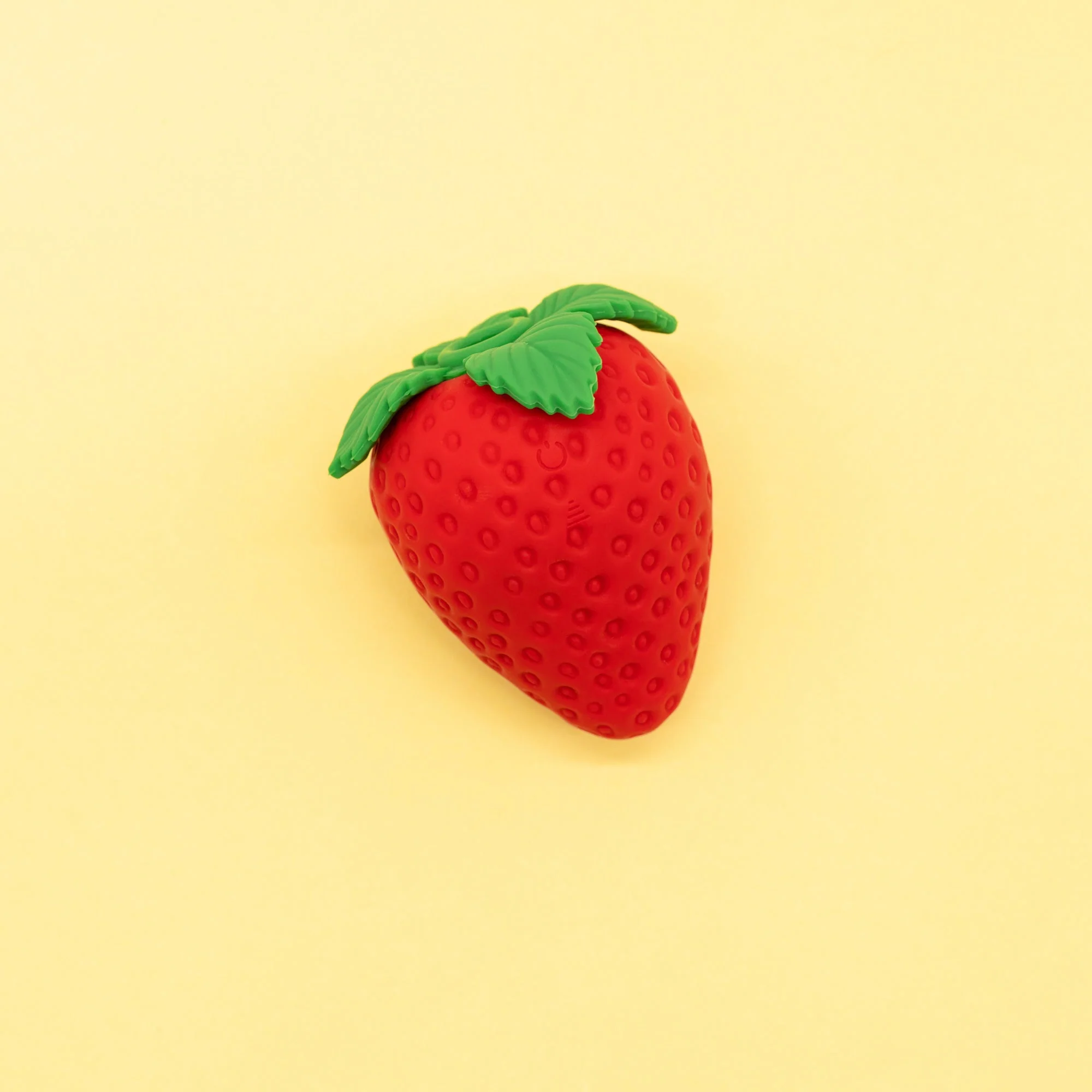 Strawberry Emojibator Suction Vibrator by Dame Products