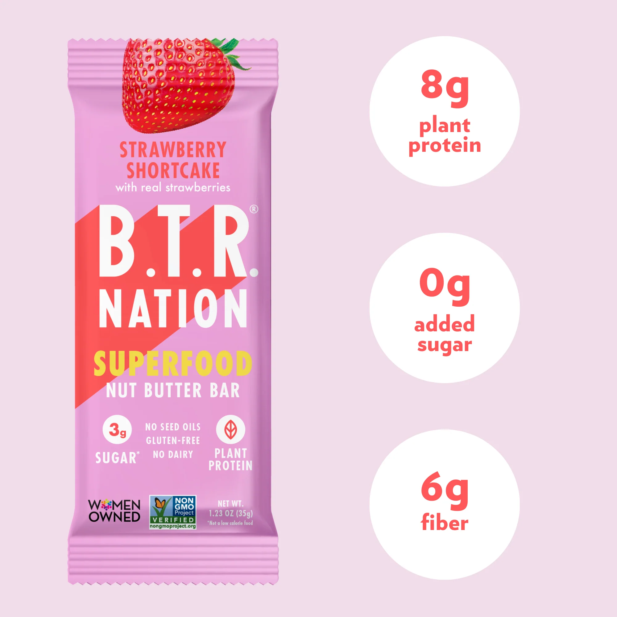 Strawberry Shortcake Superfood Bar (12 Count ) 🍓🍰 - Image 4