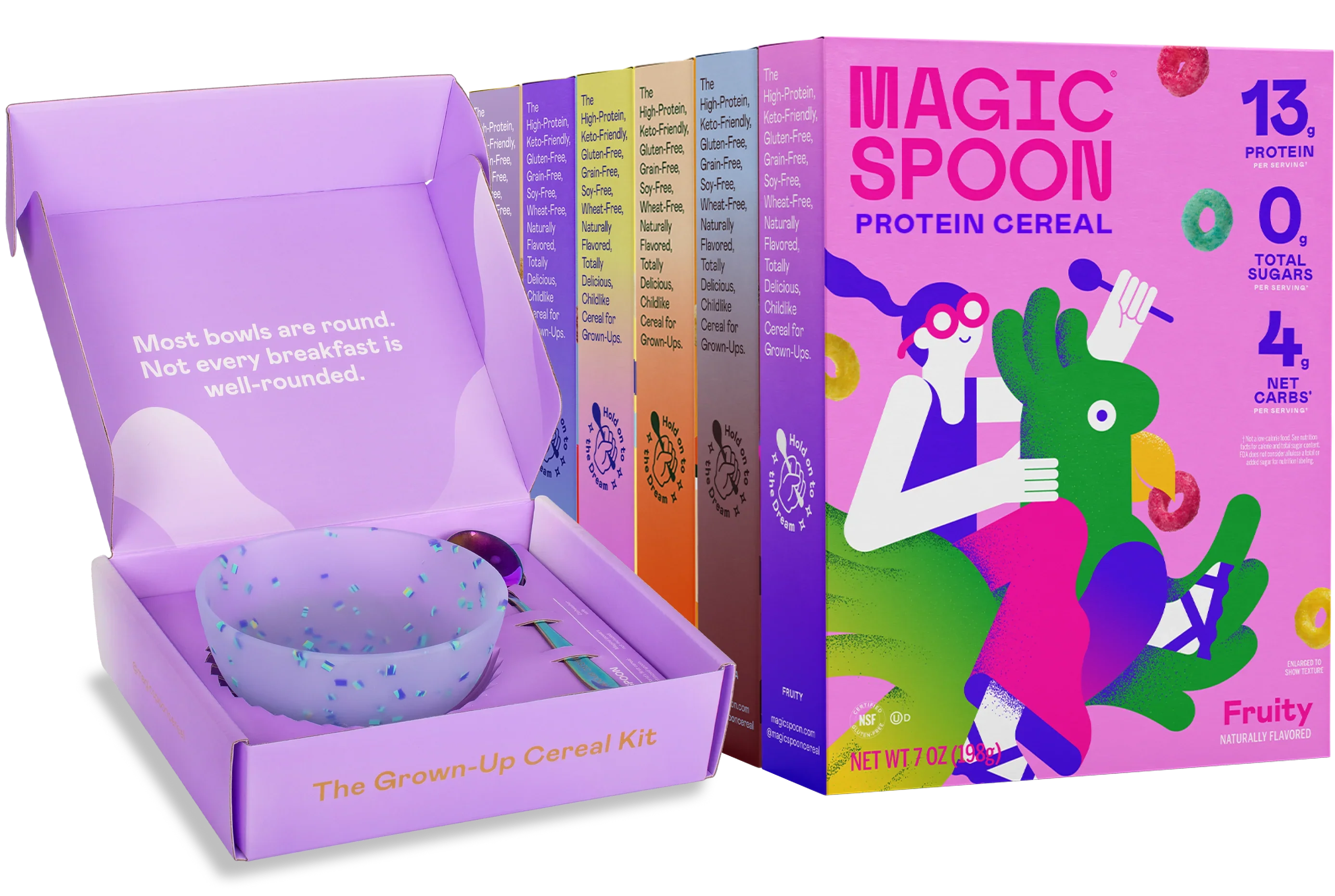 Super Spooner Starter Pack - 6 Boxes + 1 Zebra Bowl Set
